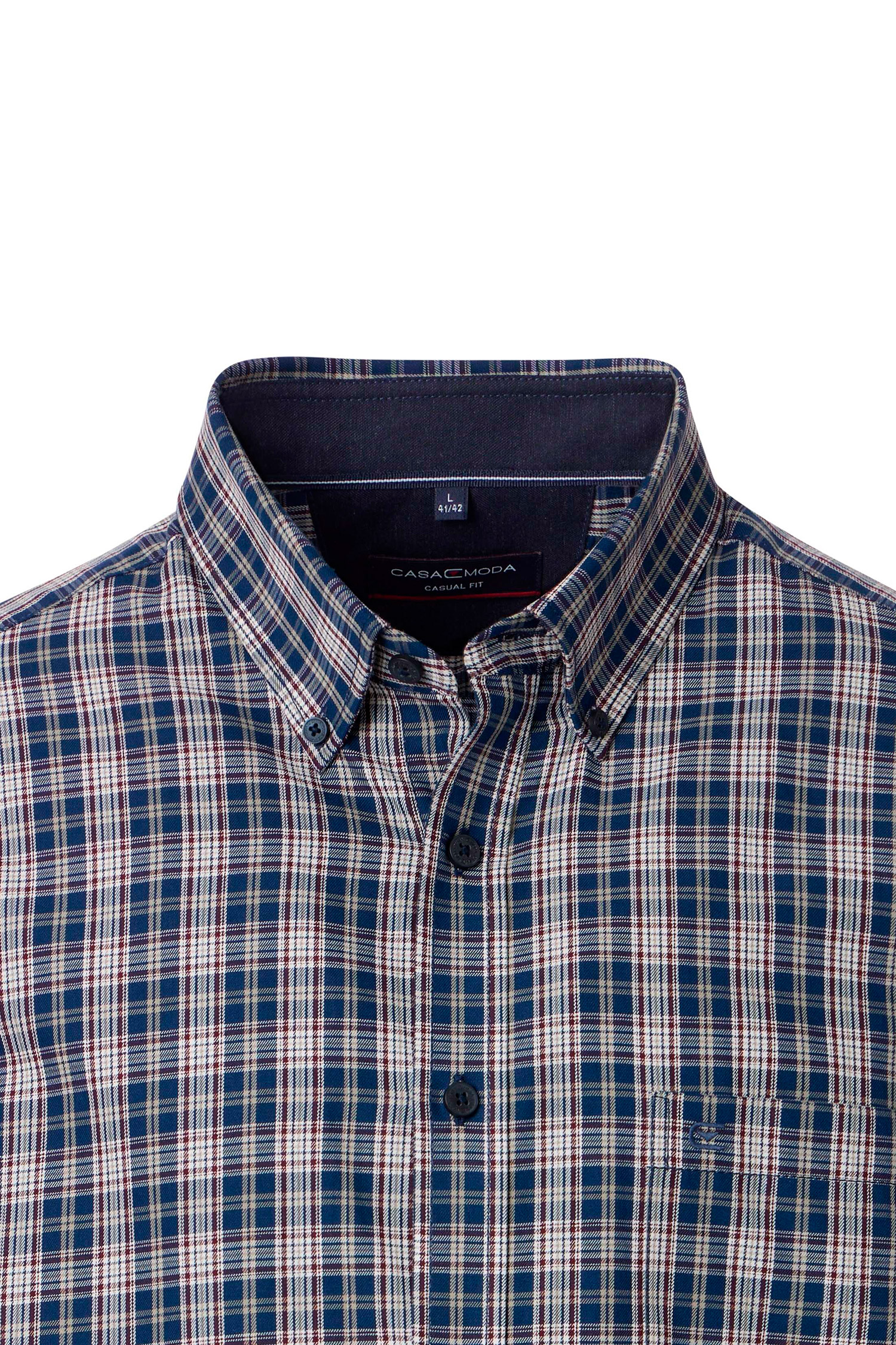 Camisas, Sport Manga Larga, 113078, MARINO | Zoom