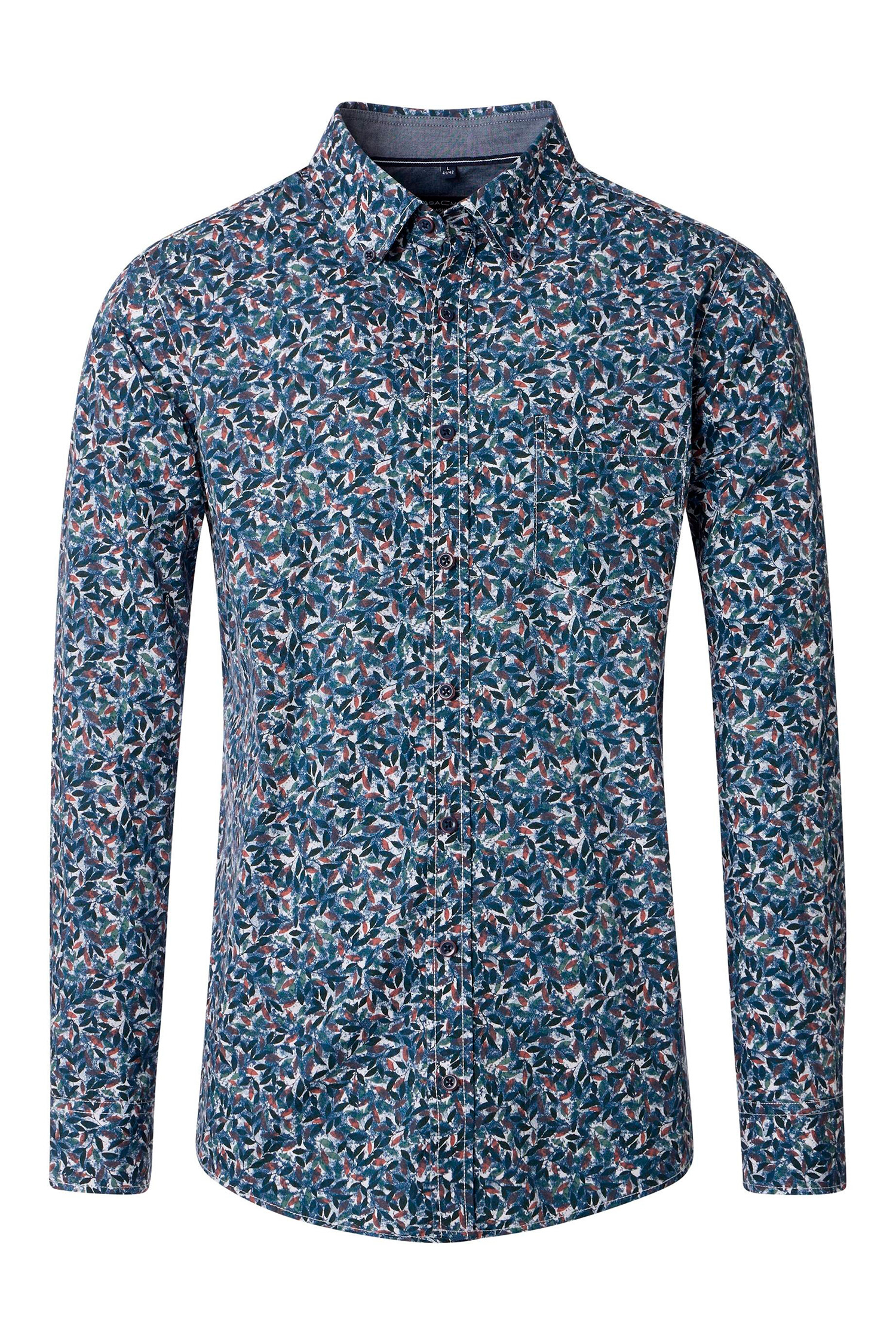 Camisas, Sport Manga Larga, 113079, MARINO | Zoom