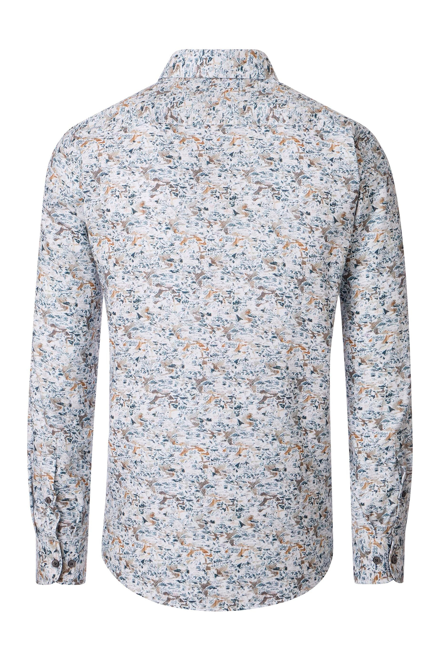 Camisas, Sport Manga Larga, 113084, BEIGE | Zoom