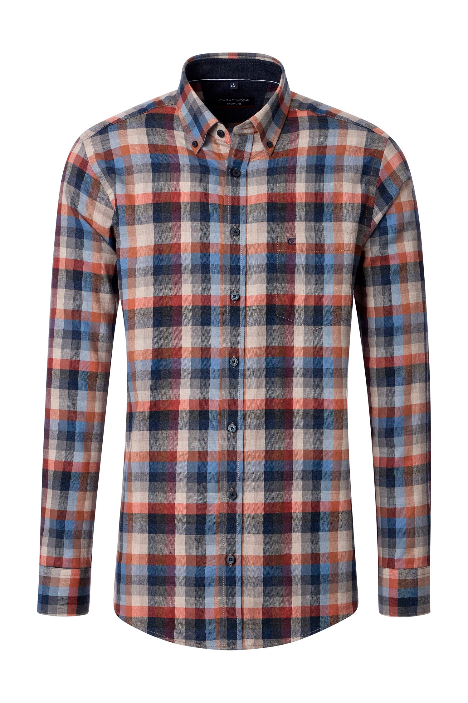 Camisas, Sport Manga Larga, 113088, MARINO | Zoom