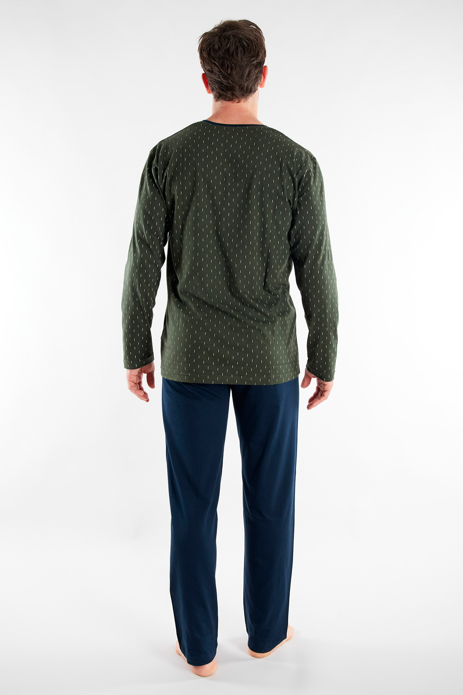 Homewear, Pijama M. Larga, 113095, OLIVA | Zoom