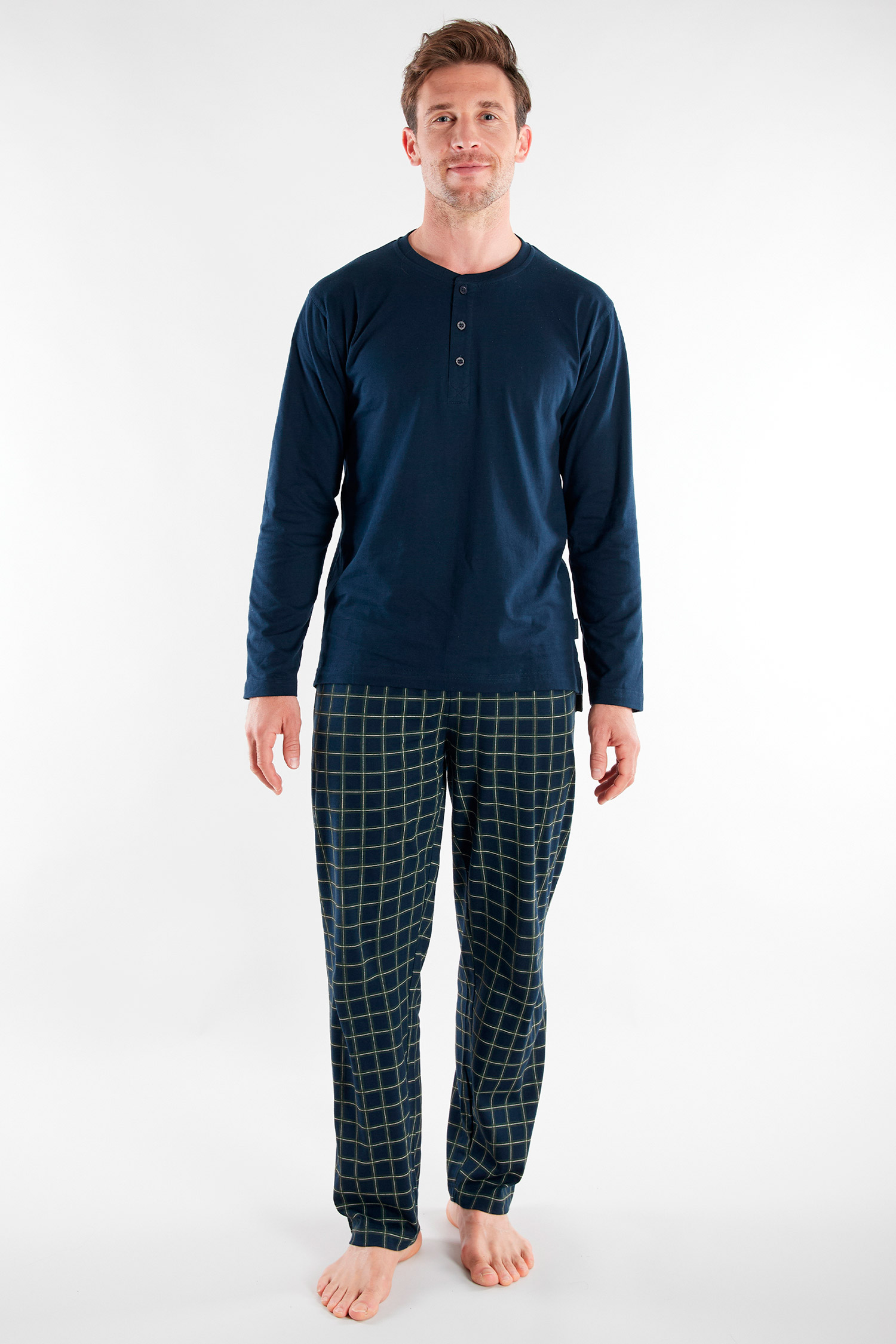 Homewear, Pijama M. Larga, 113096, MARINO | Zoom