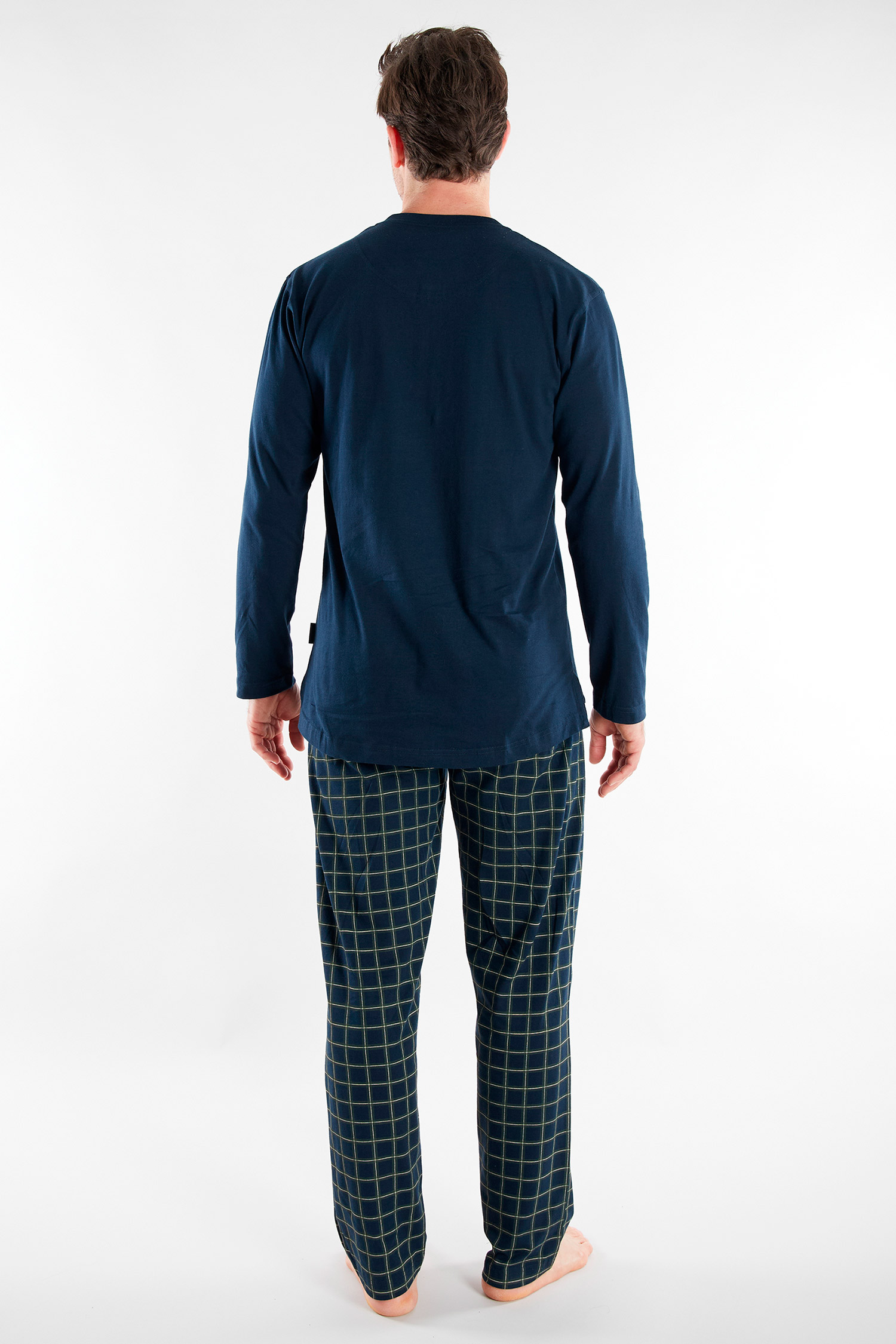 Homewear, Pijama M. Larga, 113096, MARINO | Zoom