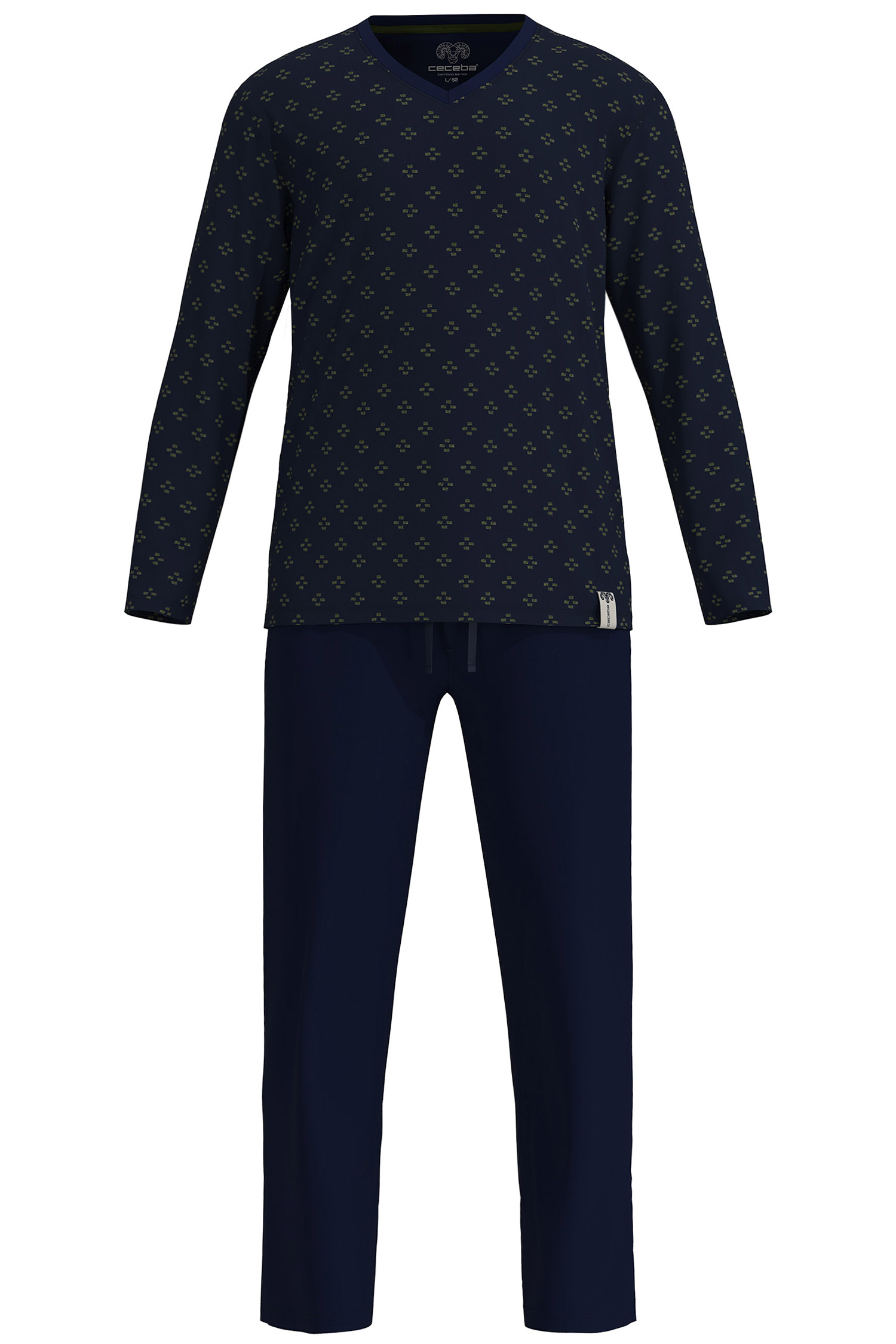 Homewear, Pijama M. Larga, 113097, MARINO | Zoom