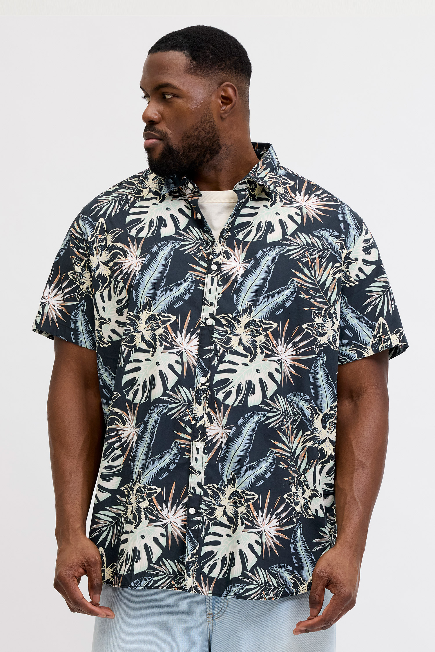 Camisas, Sport Manga Corta, 113109, NEGRO | Zoom