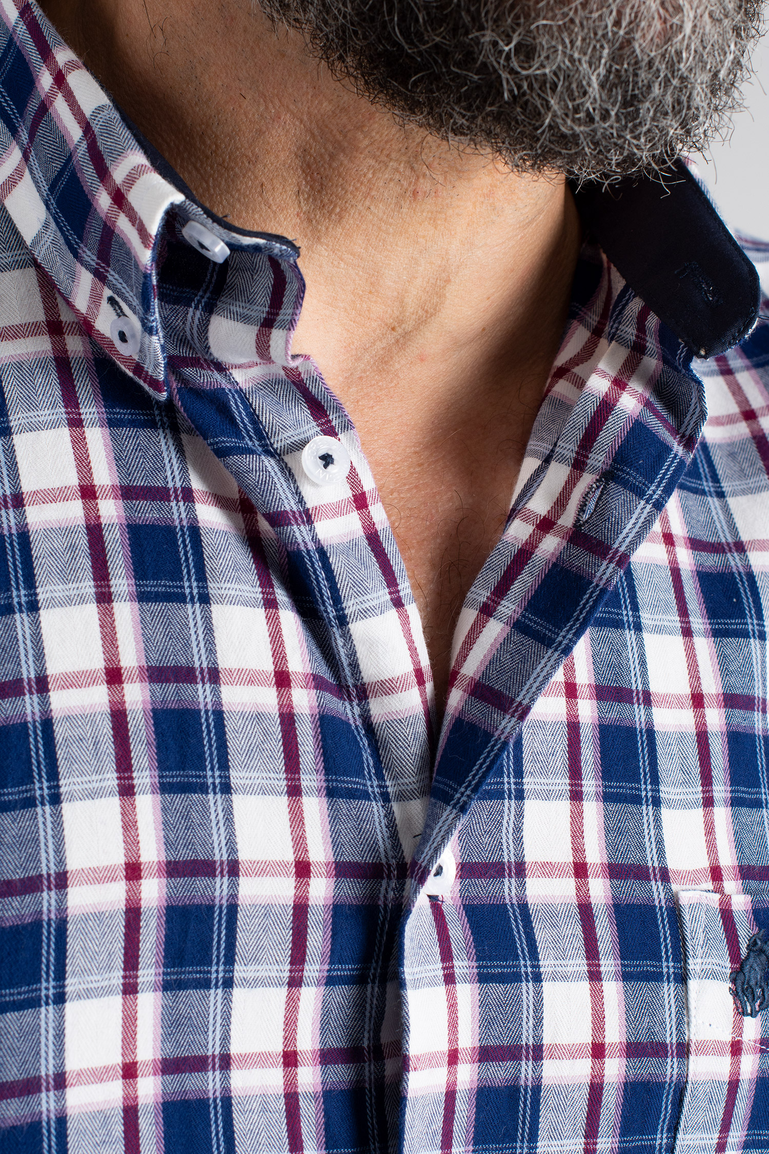 Camisas, Sport Manga Larga, 113128, MARINO | Zoom