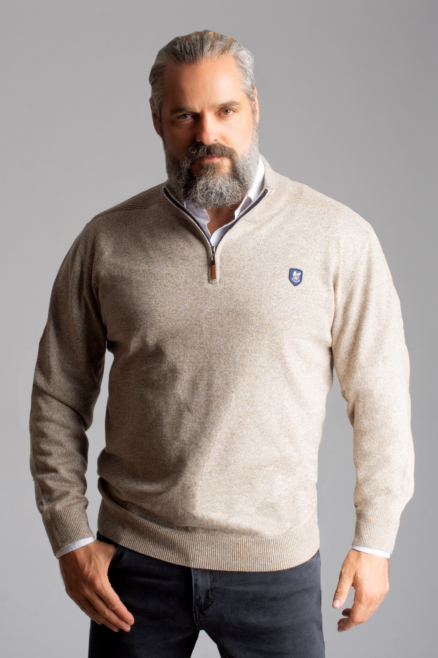 Punto, Jerseys, 113129, BEIGE | Zoom