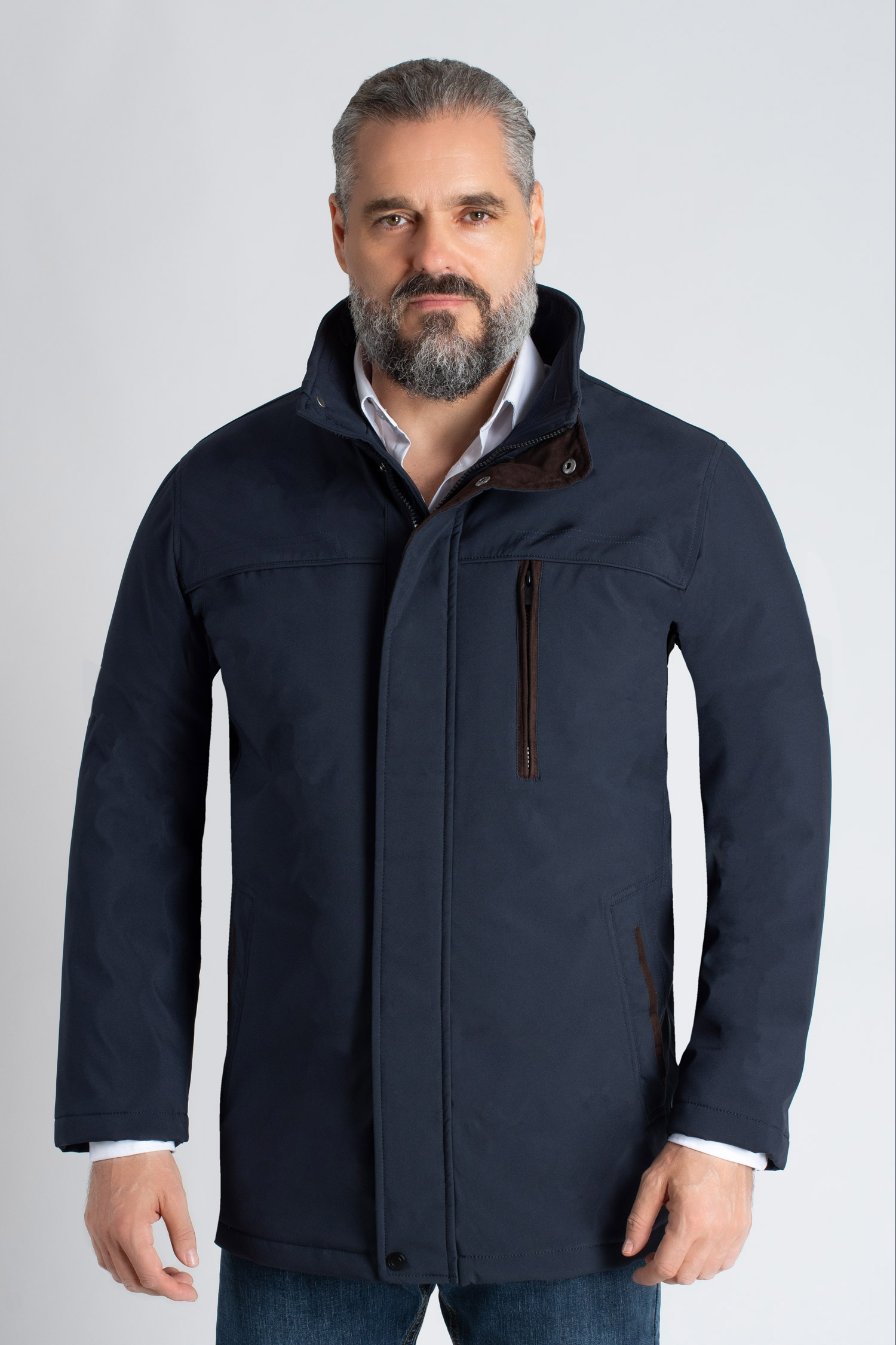 Abrigo, Chaquetones y Piel, 113134, MARINO | Zoom