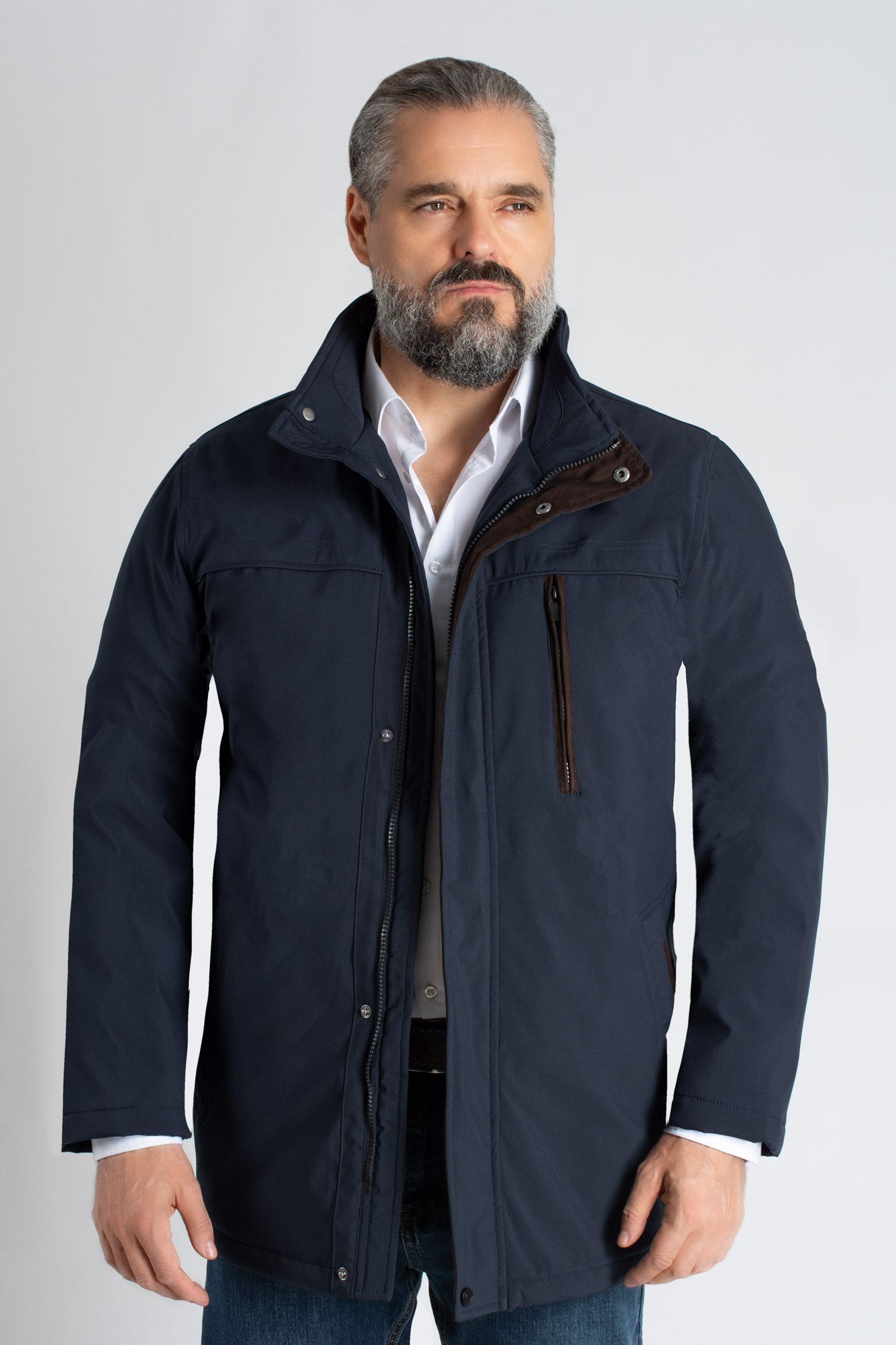 Abrigo, Chaquetones y Piel, 113134, MARINO | Zoom