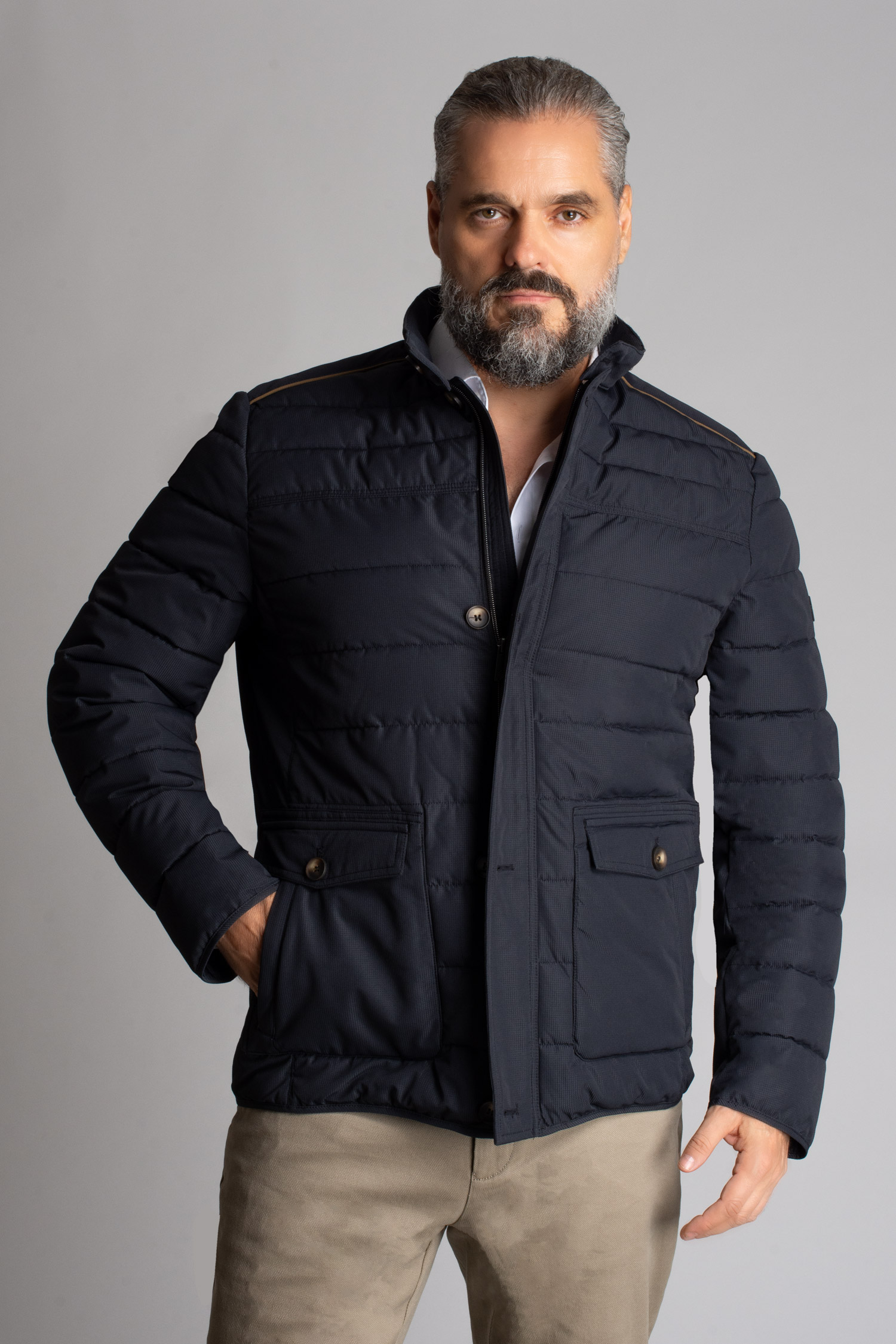 Abrigo, Chaquetones y Piel, 113145, MARINO | Zoom