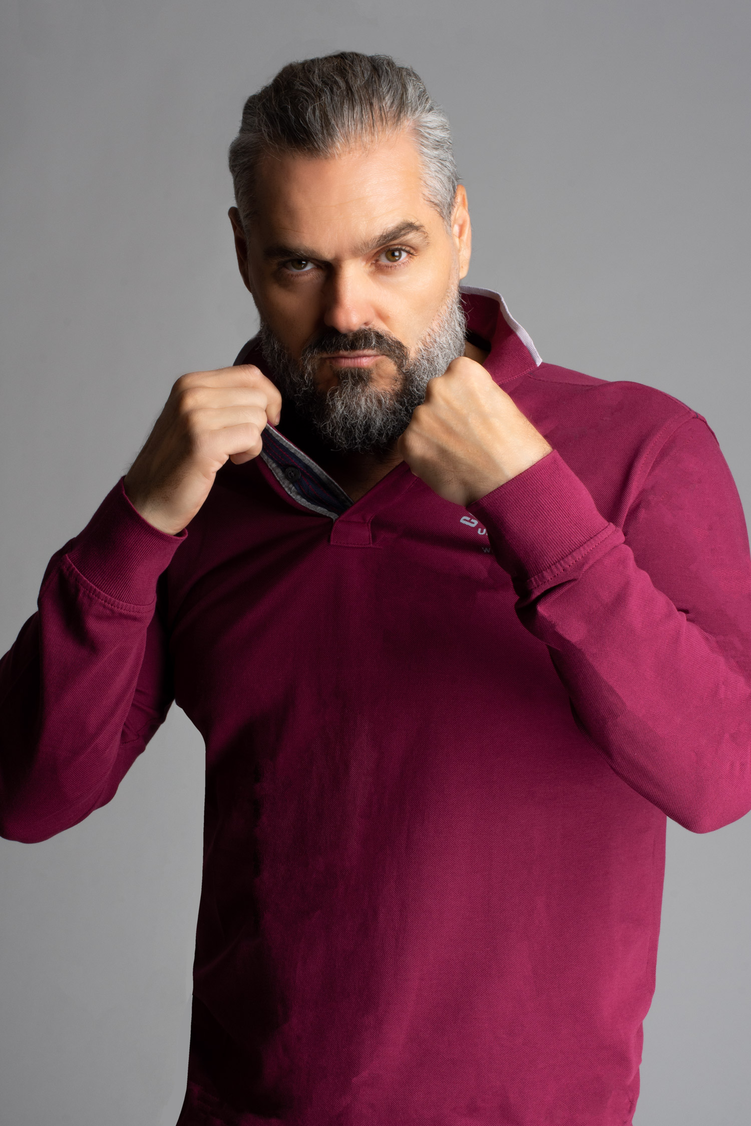 Sport, Polos M. Larga, 113160, GRANATE | Zoom