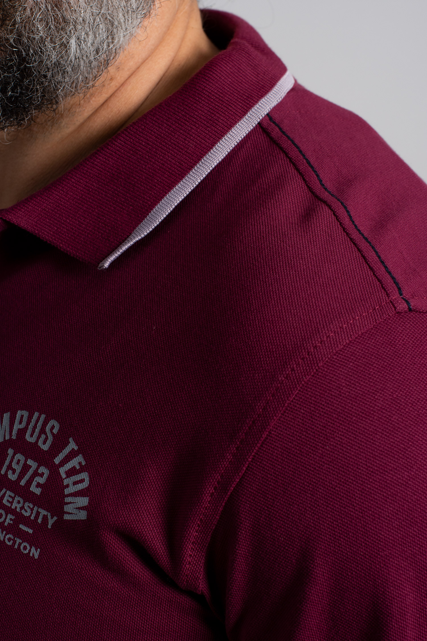 Sport, Polos M. Larga, 113160, GRANATE | Zoom