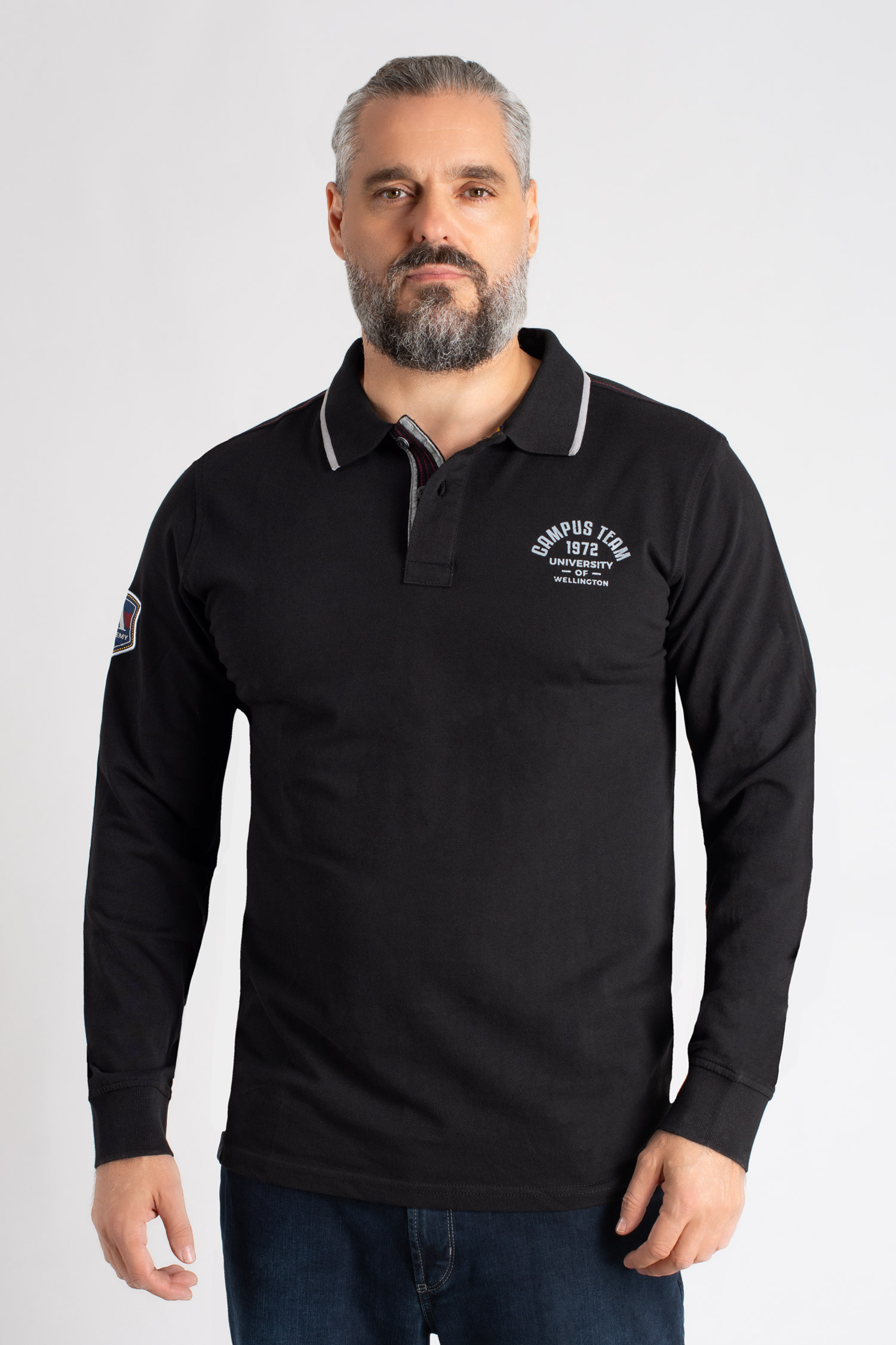 Sport, Polos M. Larga, 113160, NEGRO | Zoom