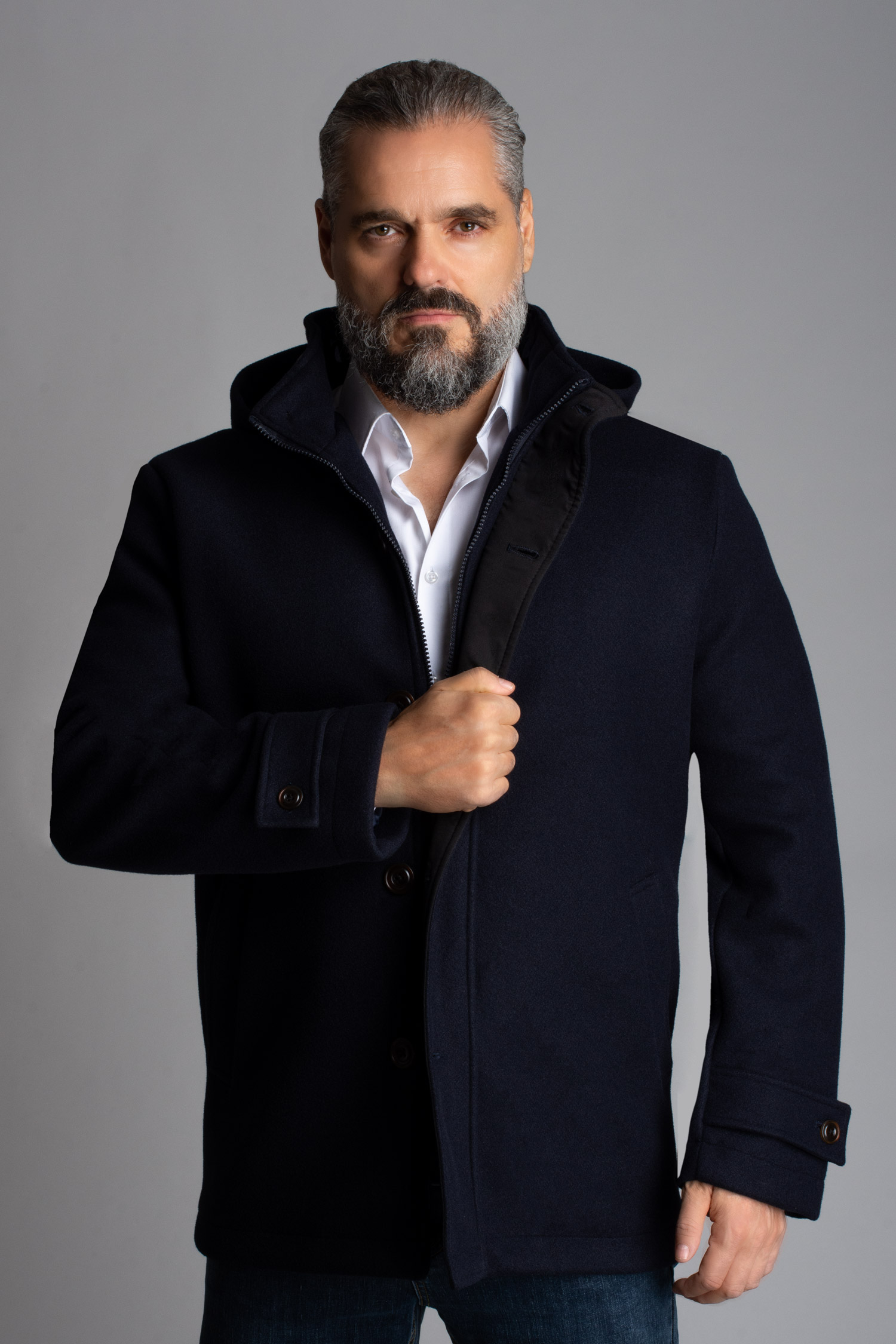 Abrigo, Chaquetones y Piel, 113181, MARINO | Zoom