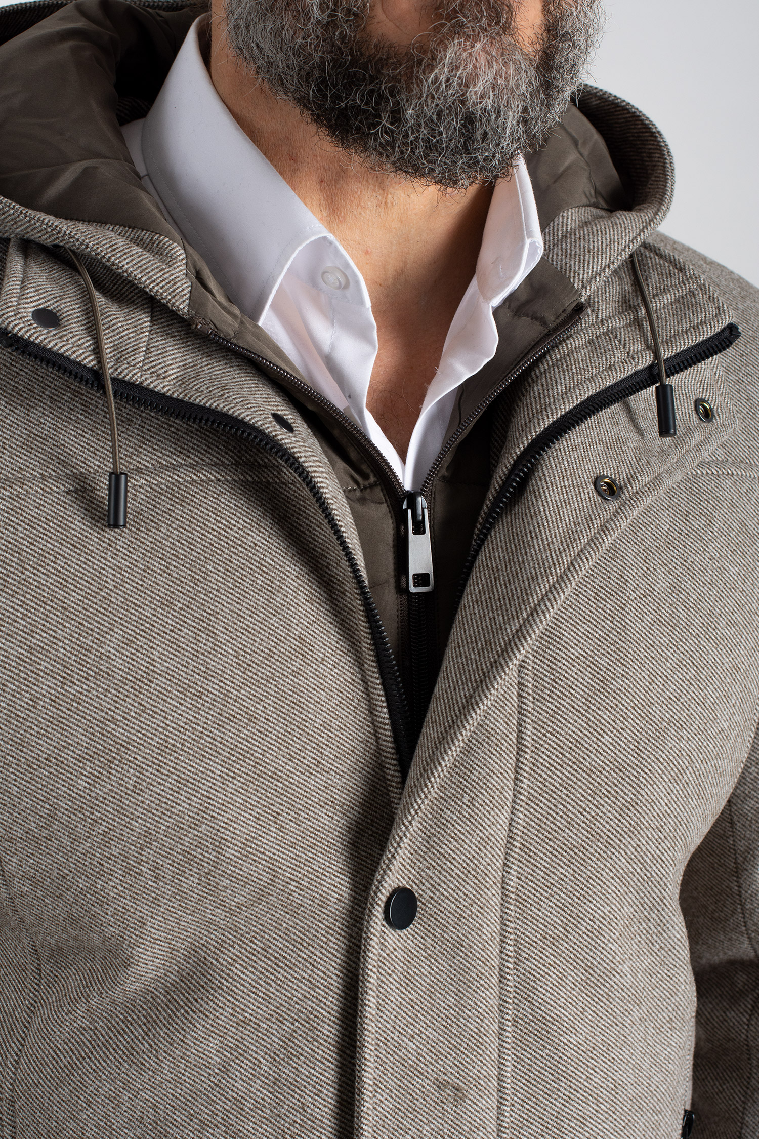 Abrigo, Chaquetones y Piel, 113182, BEIGE | Zoom