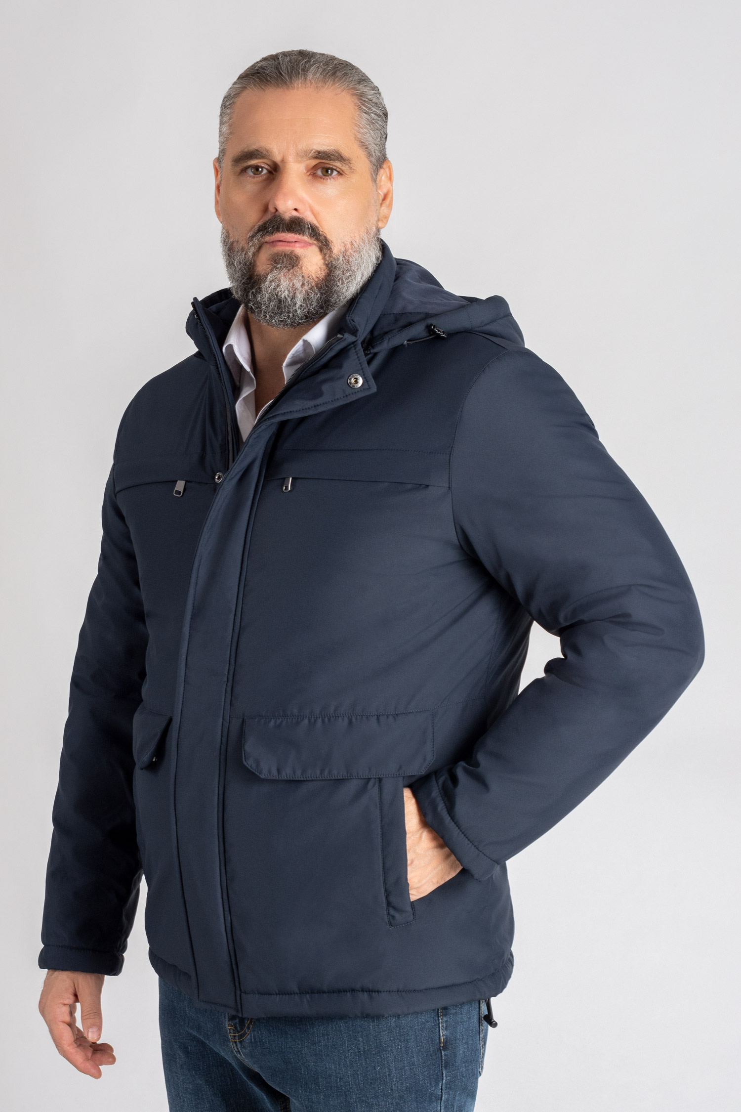 Abrigo, Chaquetones y Piel, 113186, MARINO | Zoom