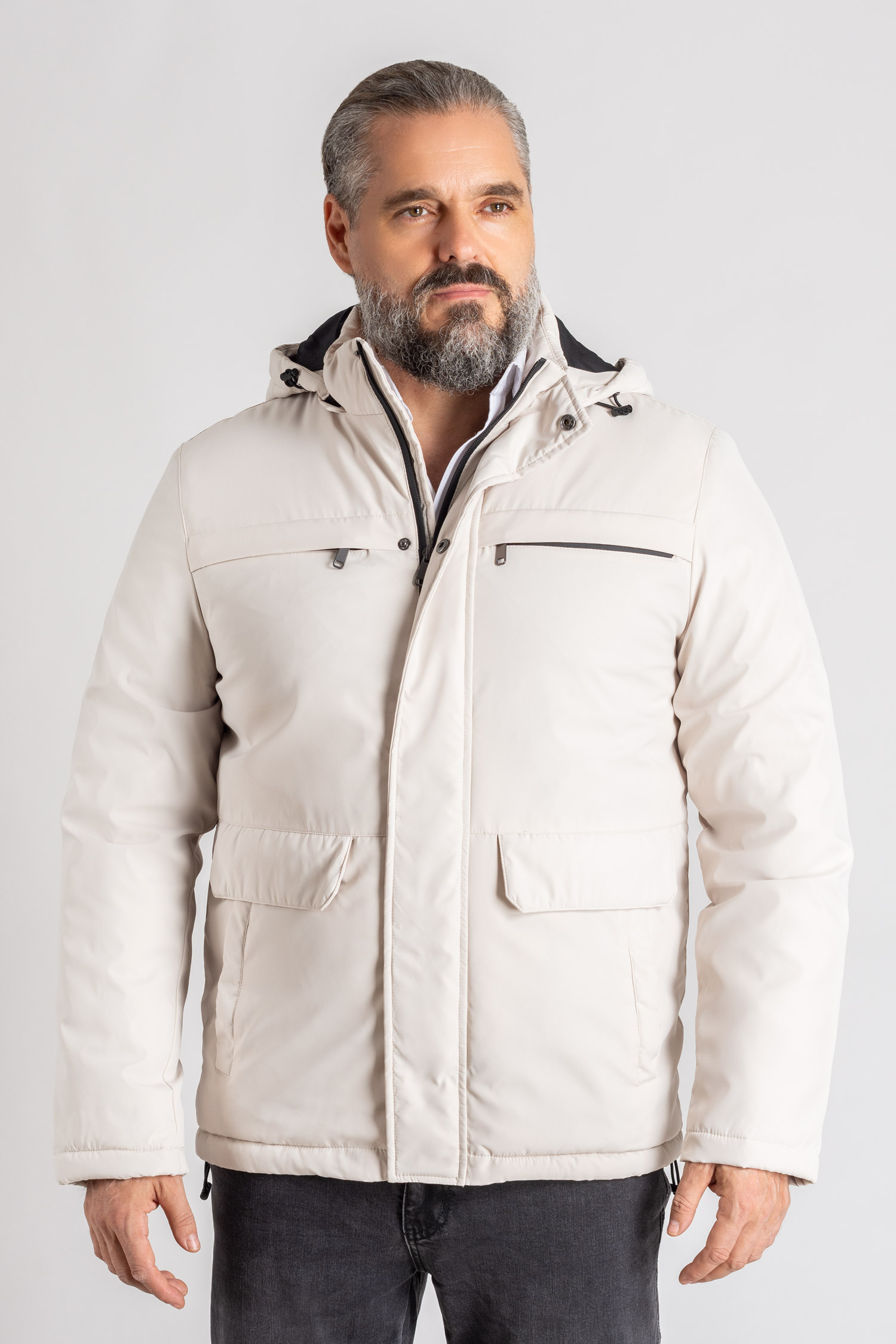 Abrigo, Chaquetones y Piel, 113186, PIEDRA | Zoom