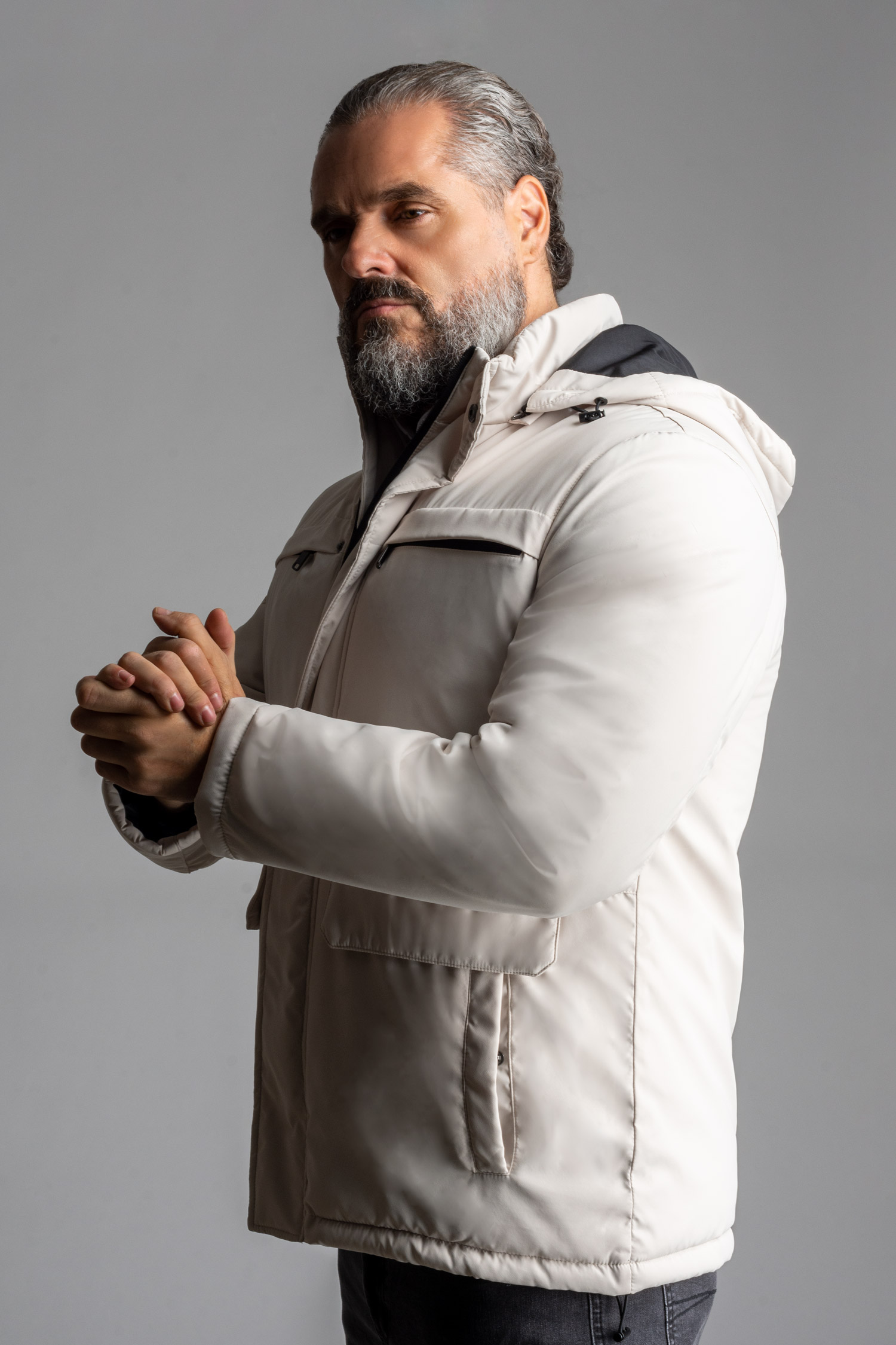 Abrigo, Chaquetones y Piel, 113186, PIEDRA | Zoom