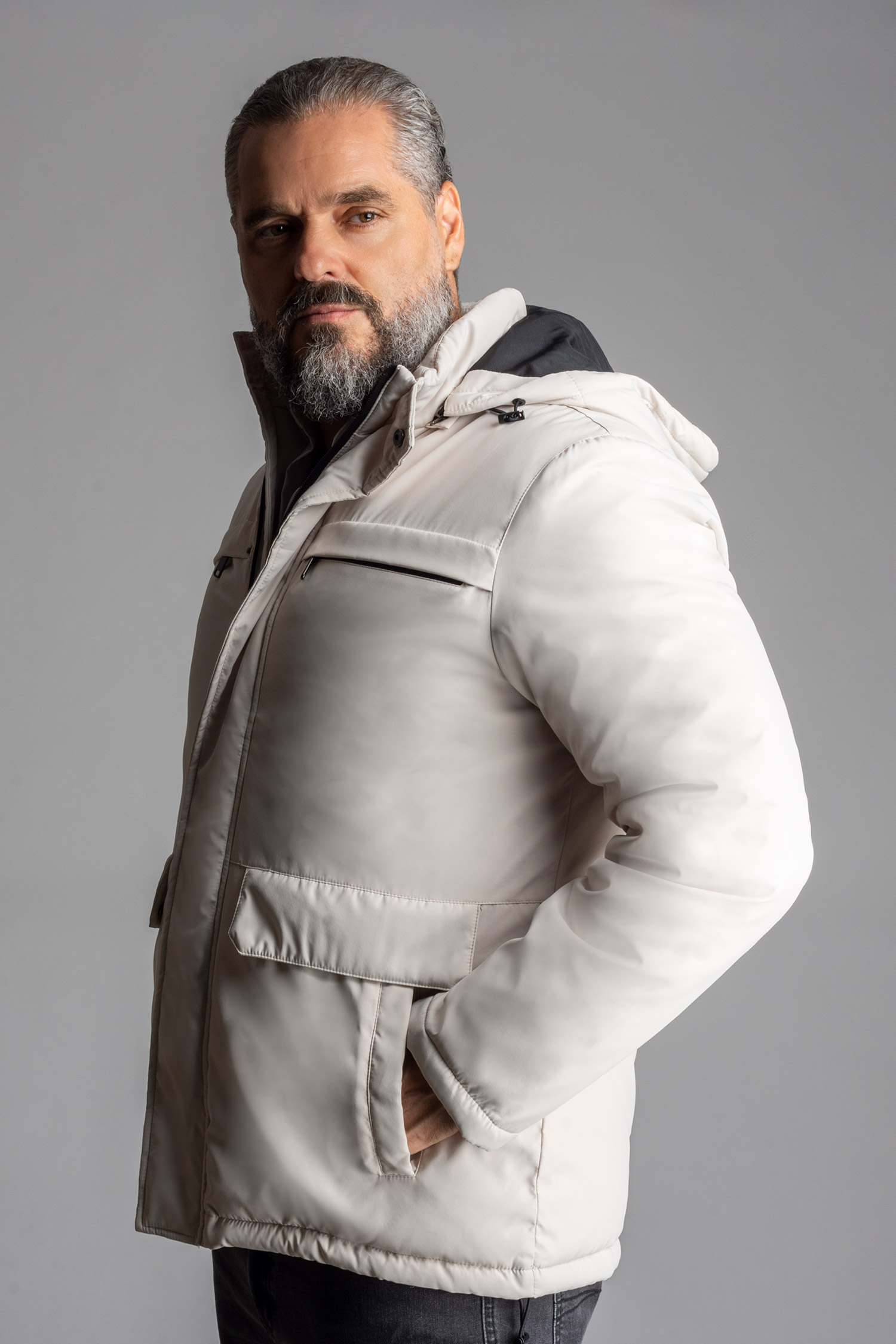 Abrigo, Chaquetones y Piel, 113186, PIEDRA | Zoom