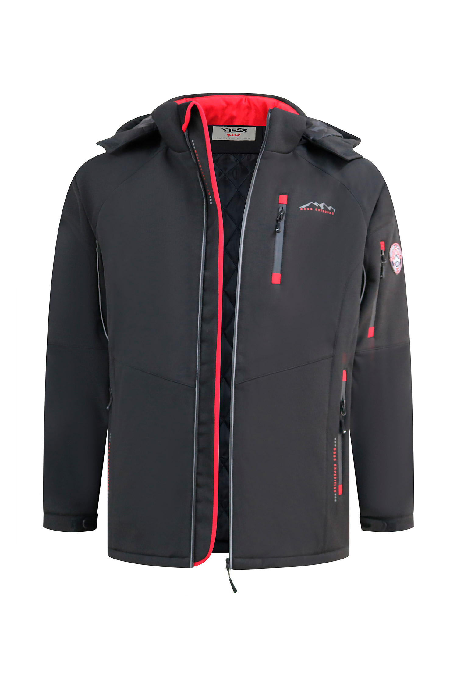 Abrigo, Chaquetones y Piel, 113255, NEGRO | Zoom