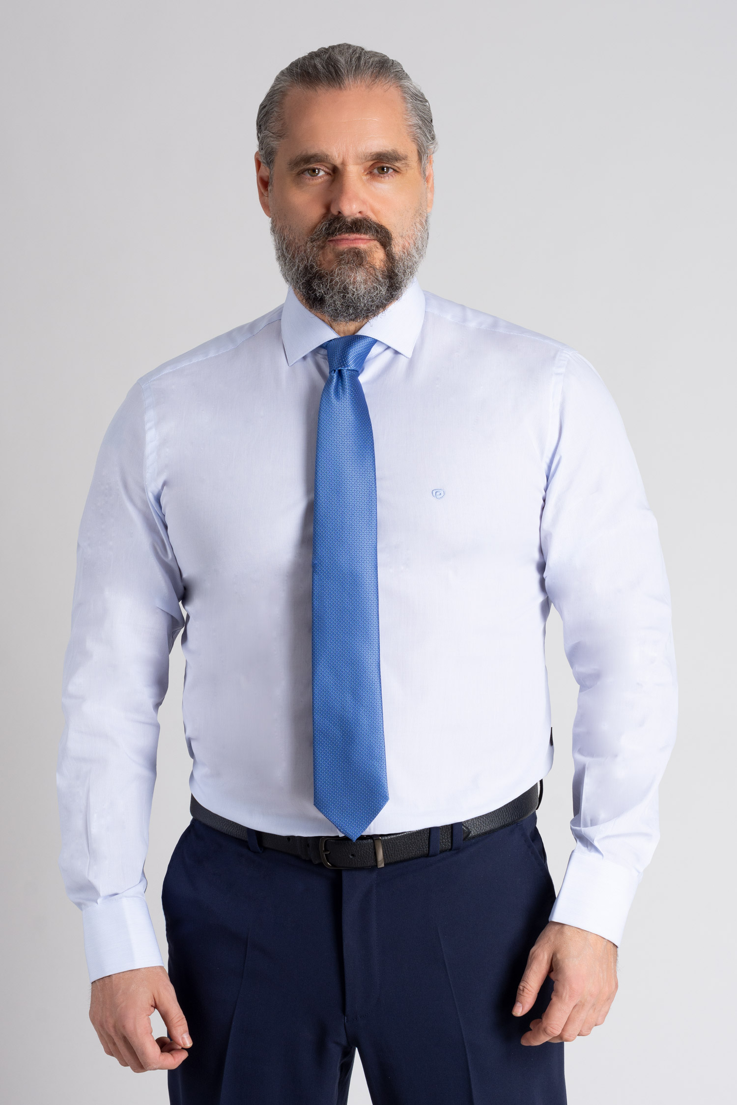 Camisas, Vestir Manga Larga, 113298, CELESTE | Zoom