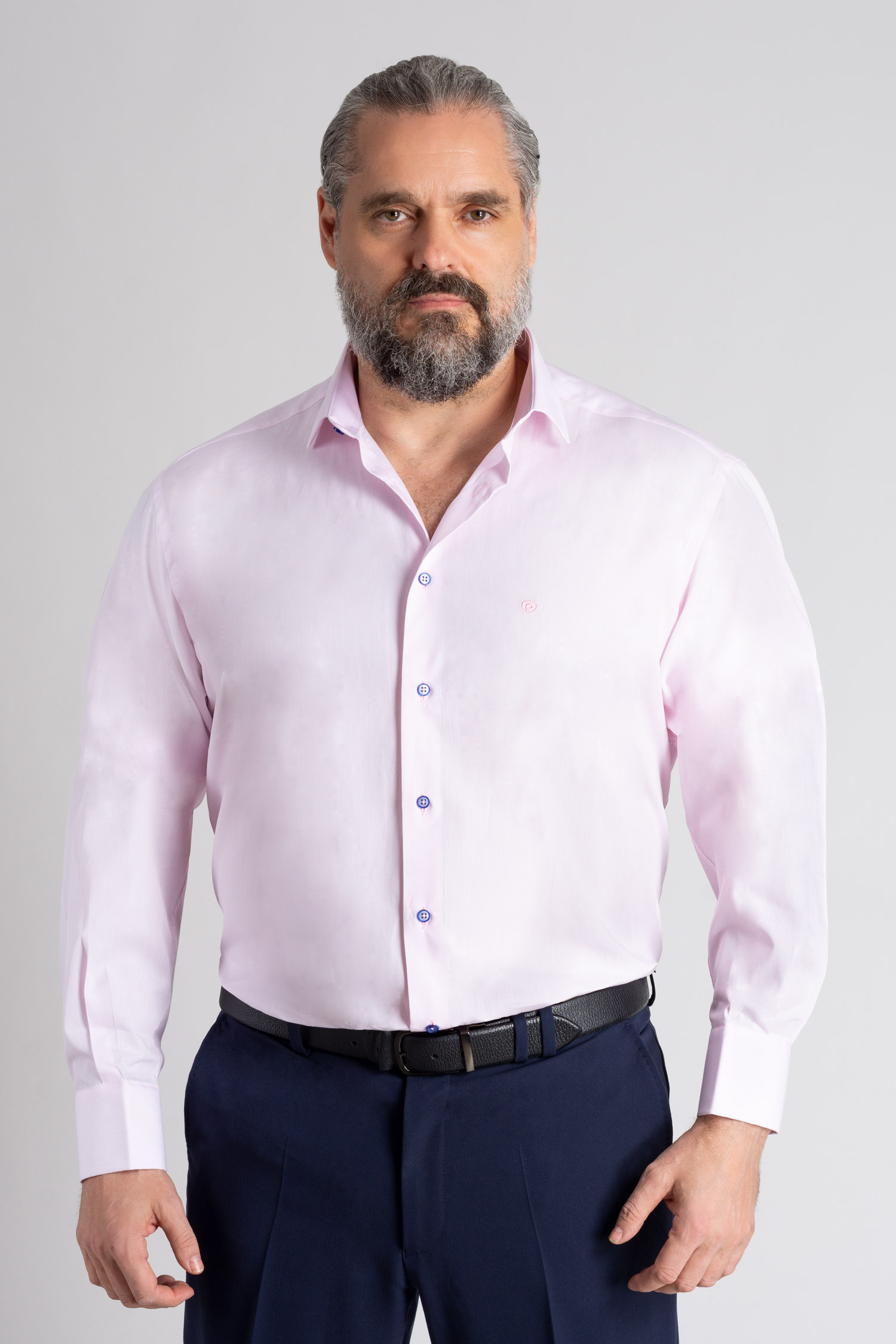 Camisas, Vestir Manga Larga, 113298, ROSA | Zoom