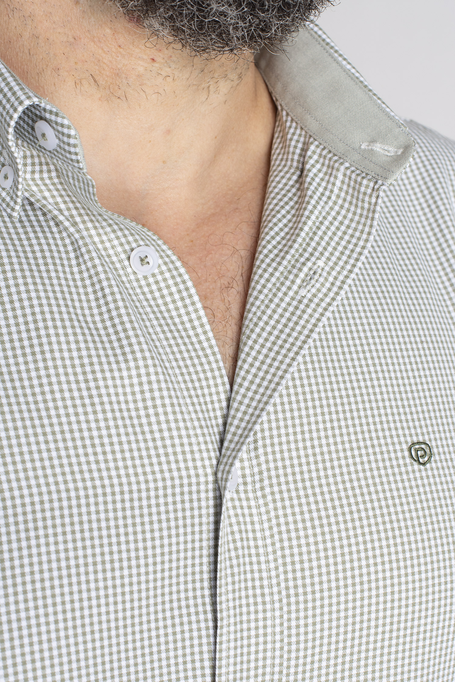 Camisas, Sport Manga Larga, 113302, VERDE | Zoom