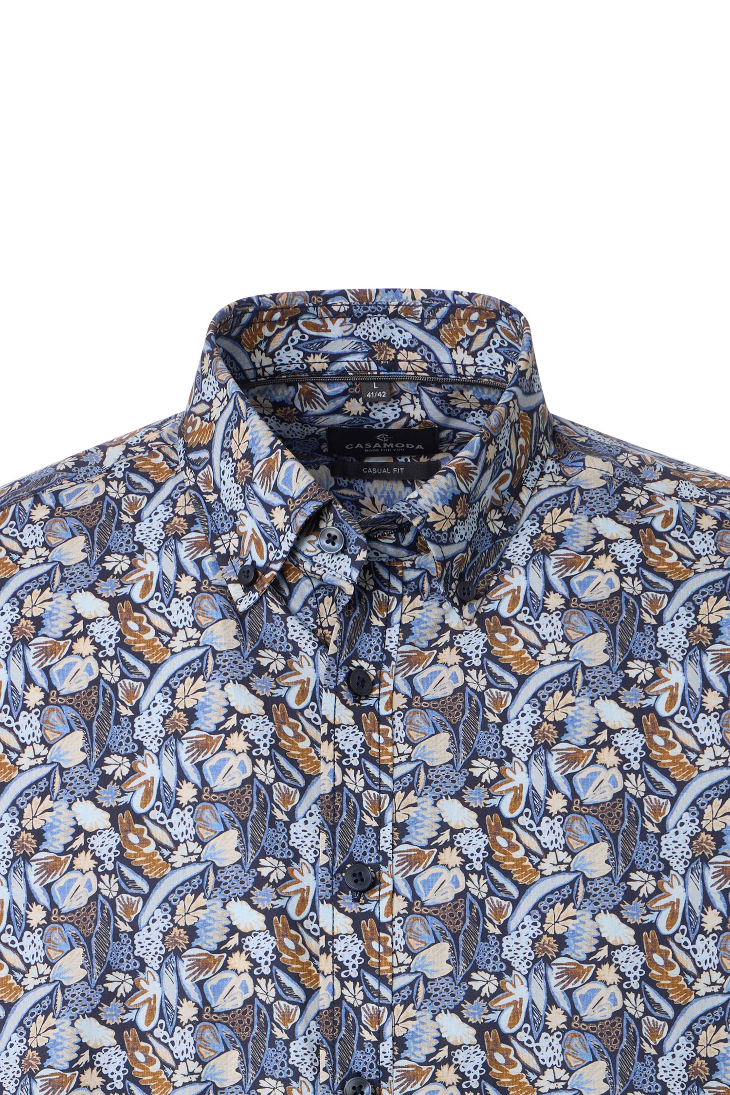 Camisas, Sport Manga Larga, 113306, MARINO | Zoom