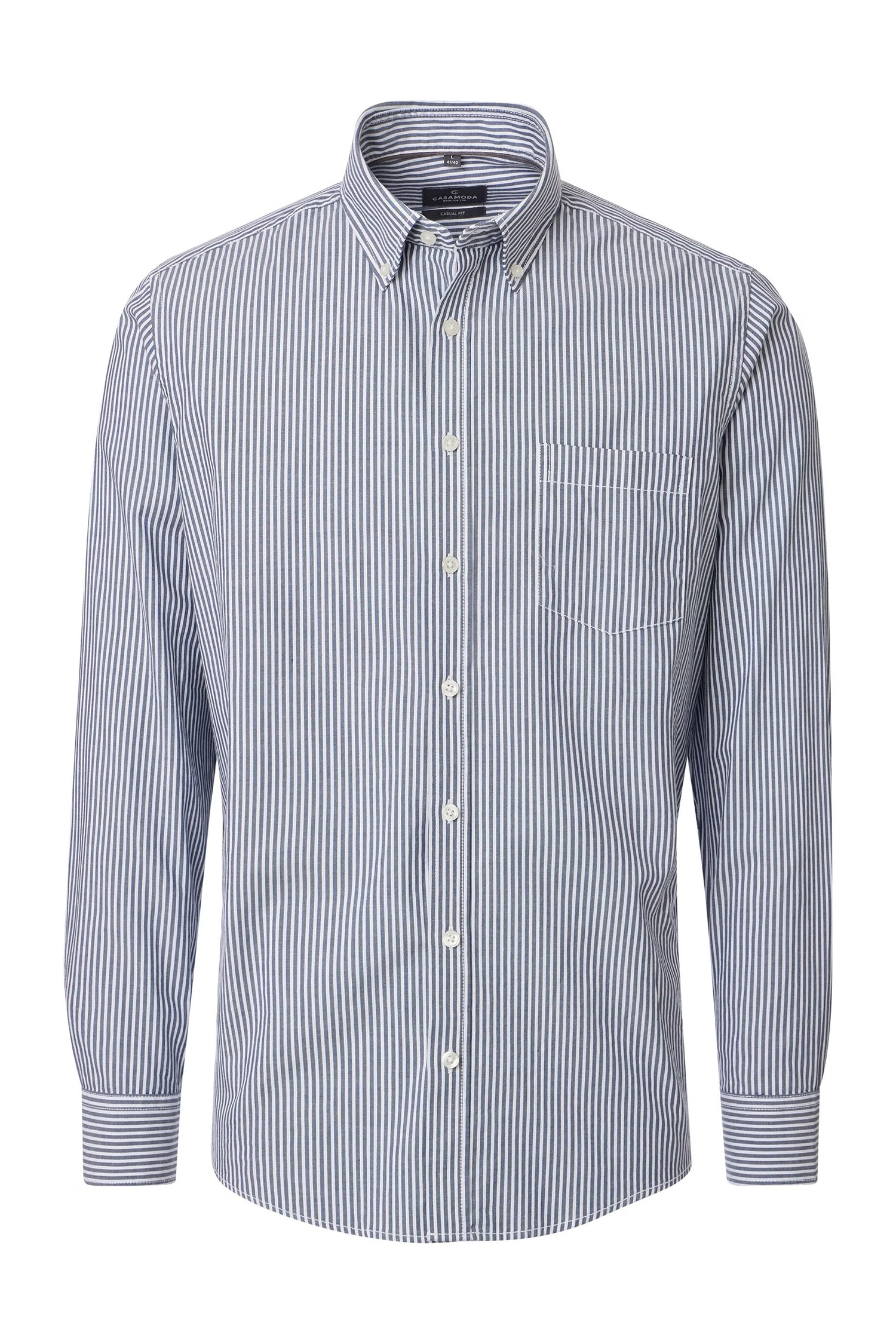 Camisas, Sport Manga Larga, 113308, MARINO | Zoom