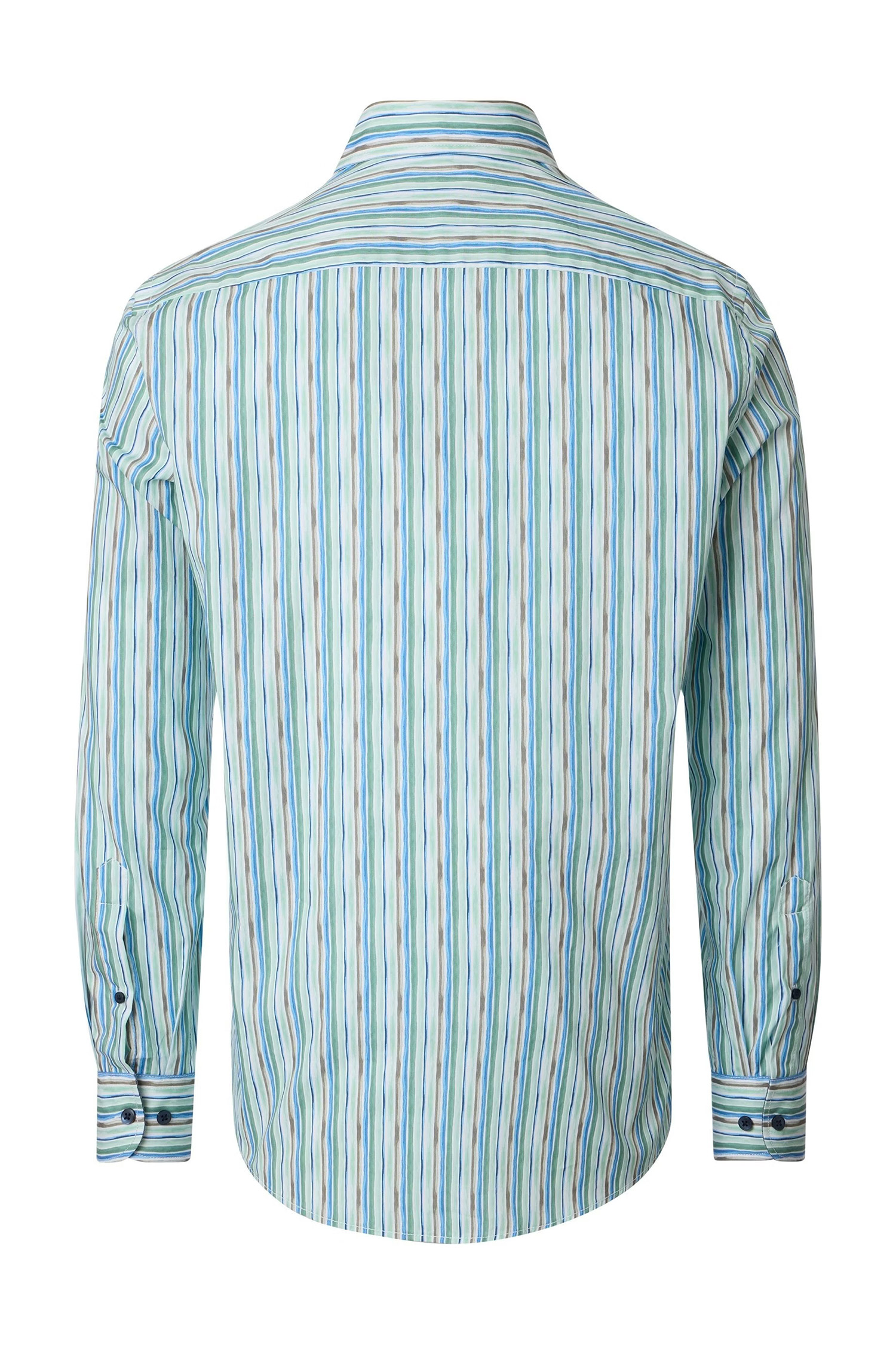 Camisas, Sport Manga Larga, 113310, VERDE | Zoom