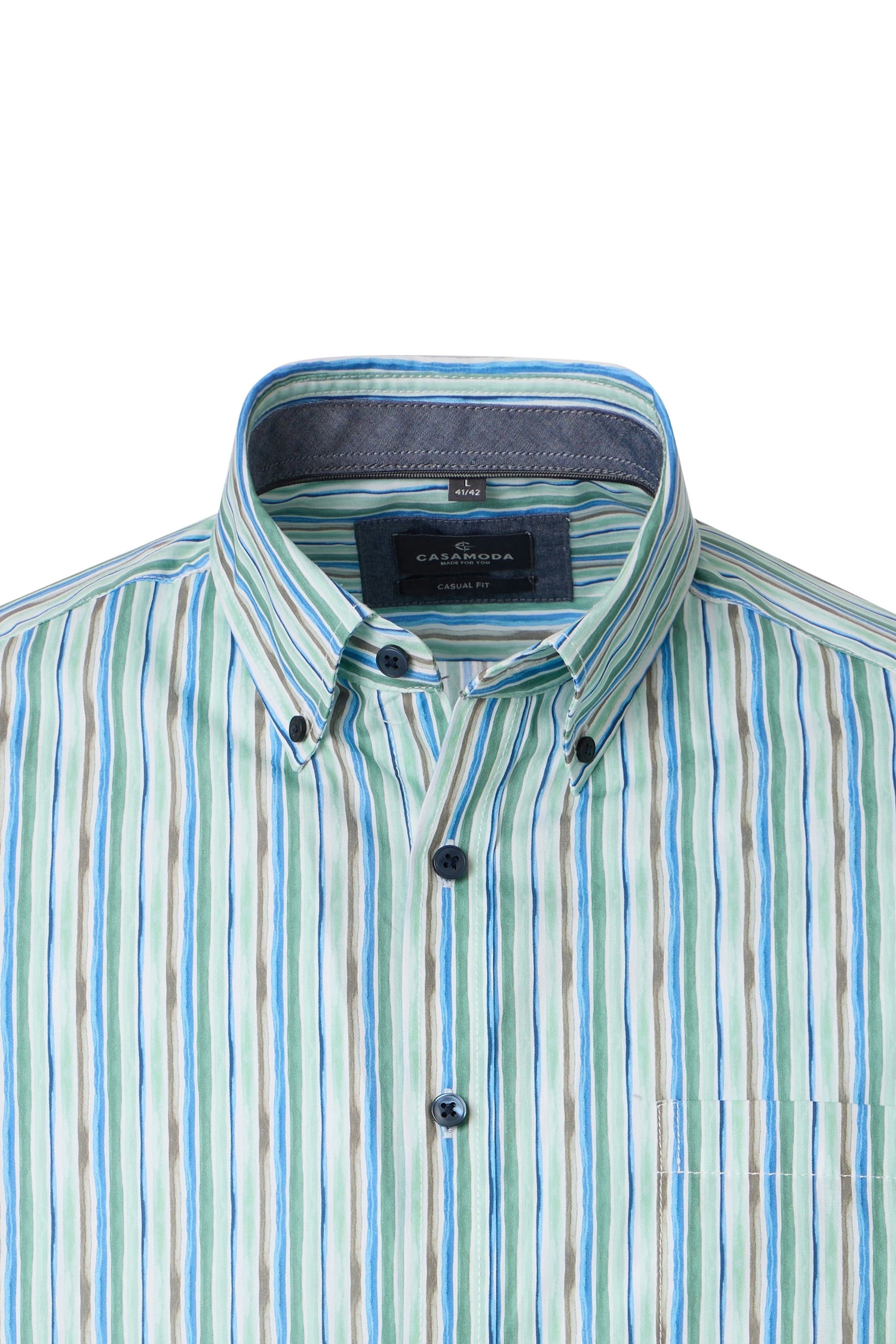 Camisas, Sport Manga Larga, 113310, VERDE | Zoom