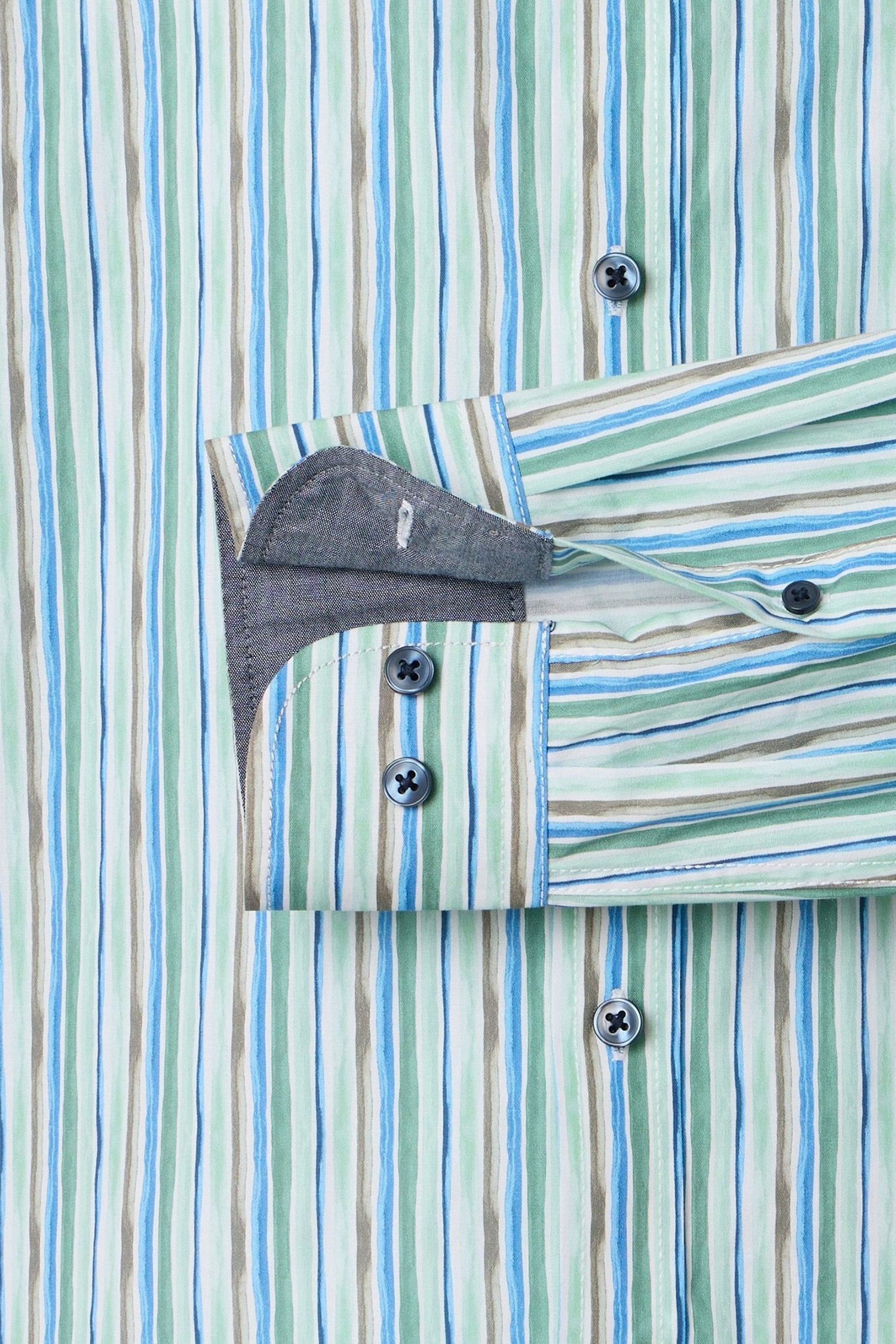 Camisas, Sport Manga Larga, 113310, VERDE | Zoom