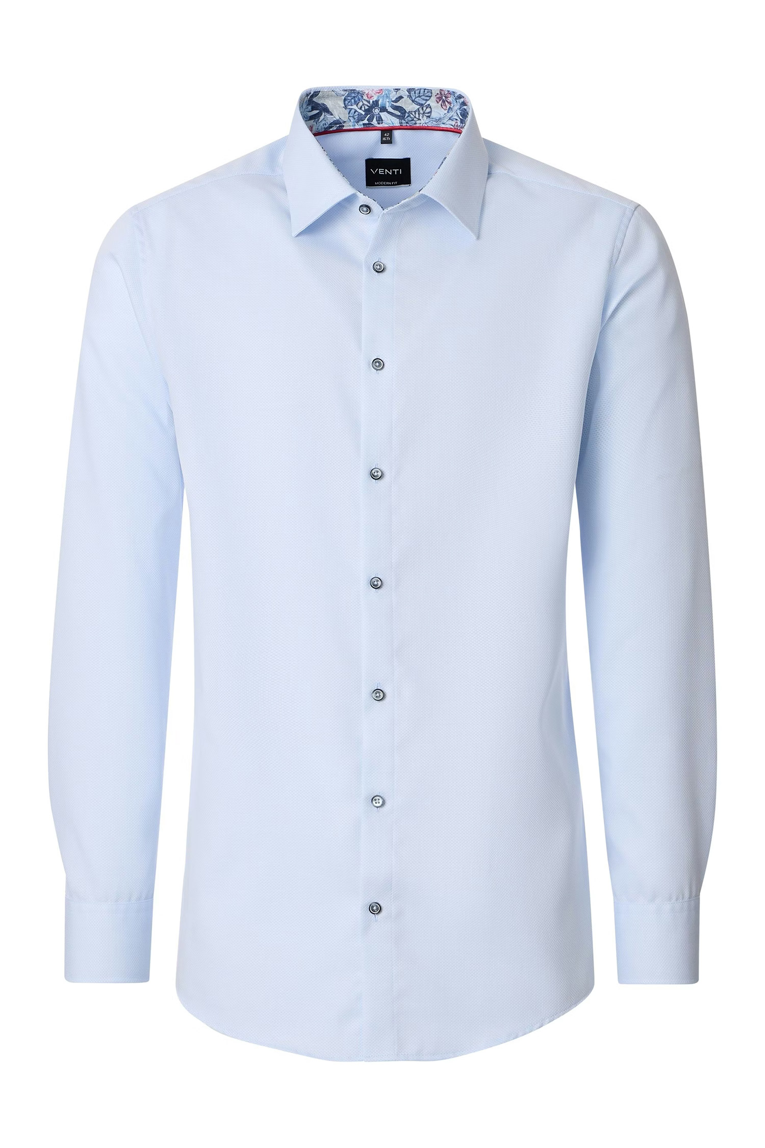 Camisas, Vestir Manga Larga, 113317, CELESTE | Zoom