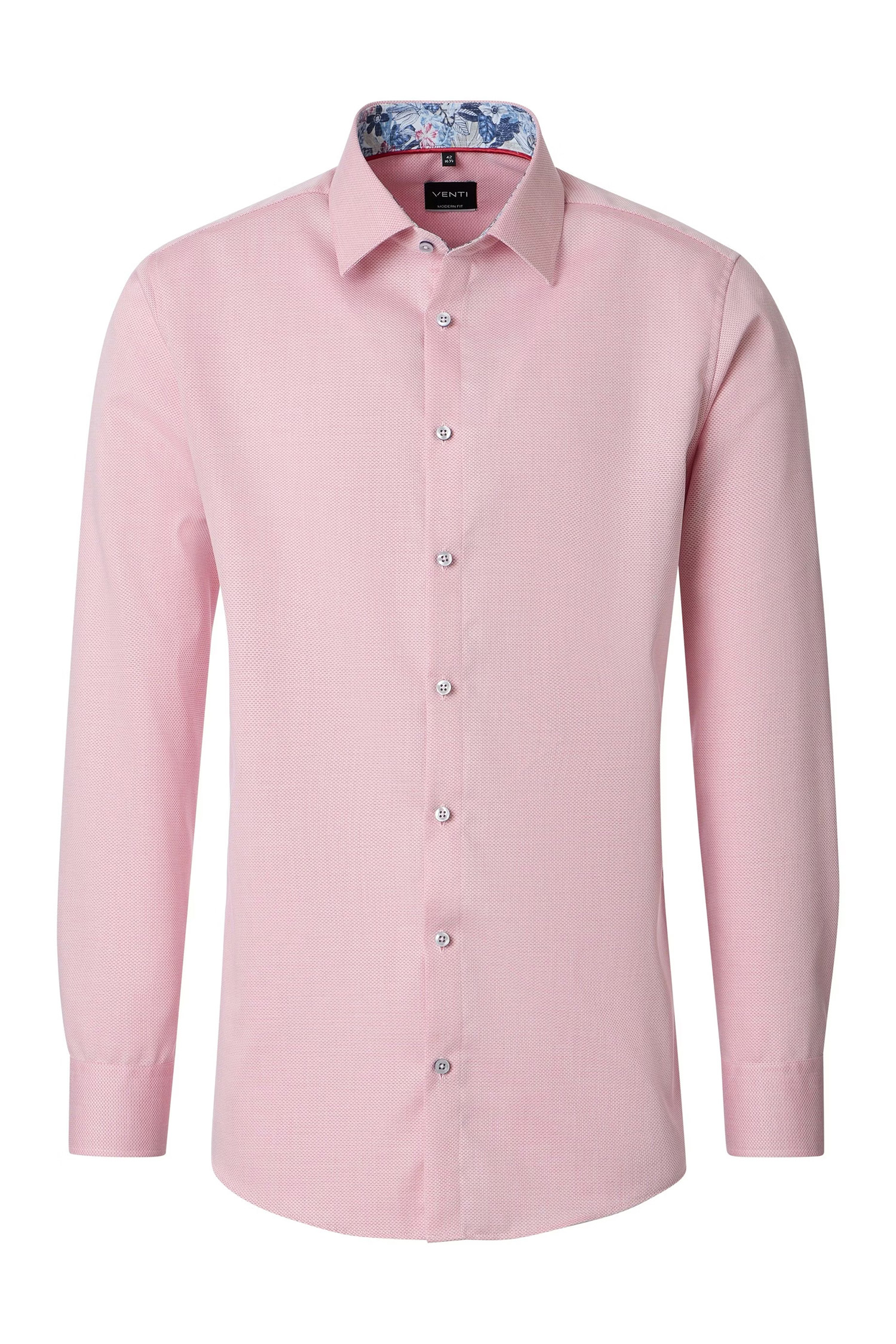 Camisas, Vestir Manga Larga, 113317, ROSA | Zoom