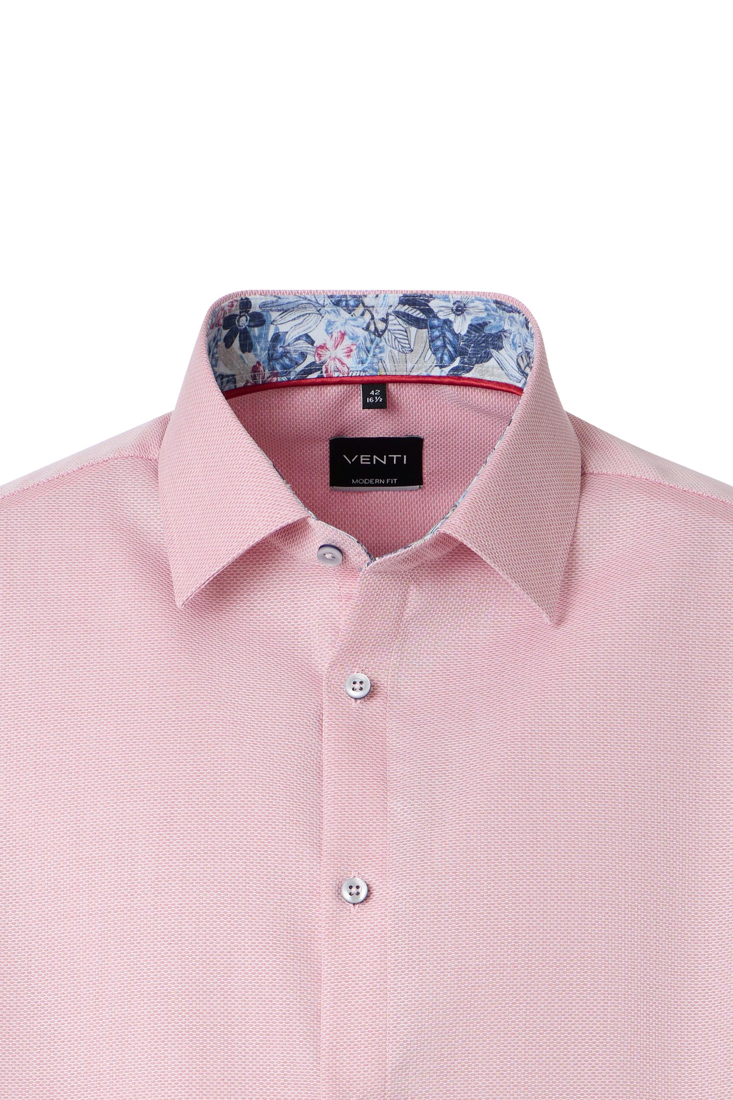 Camisas, Vestir Manga Larga, 113317, ROSA | Zoom