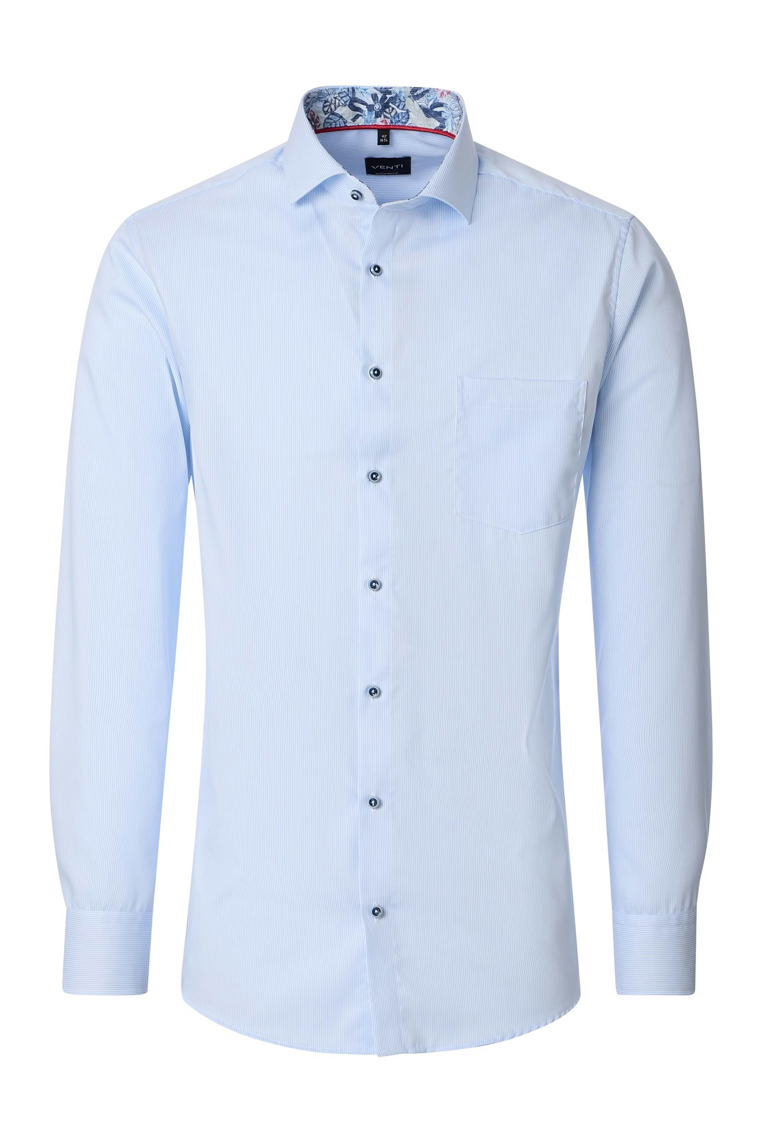 Camisas, Vestir Manga Larga, 113318, CELESTE | Zoom