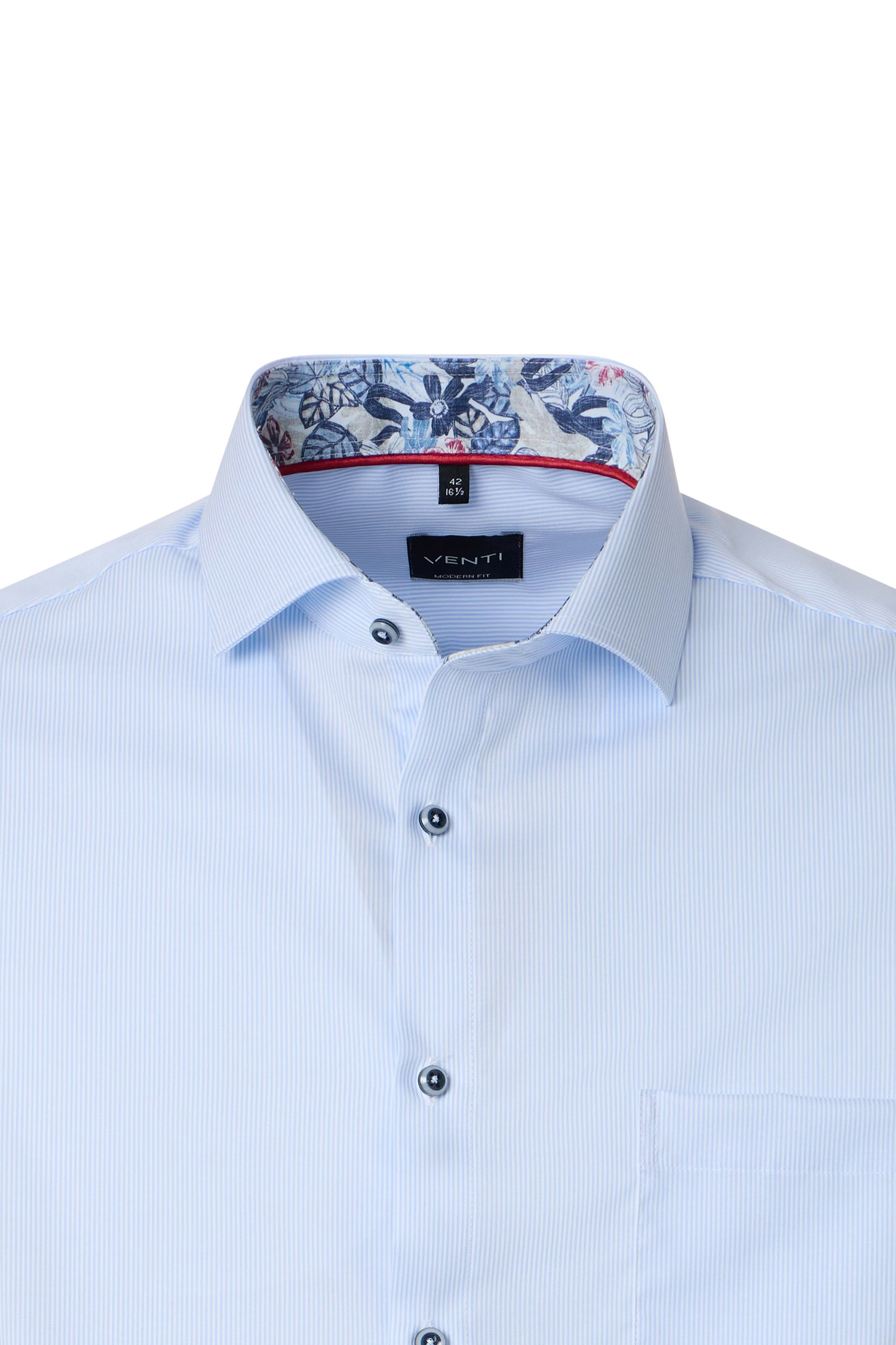 Camisas, Vestir Manga Larga, 113318, CELESTE | Zoom