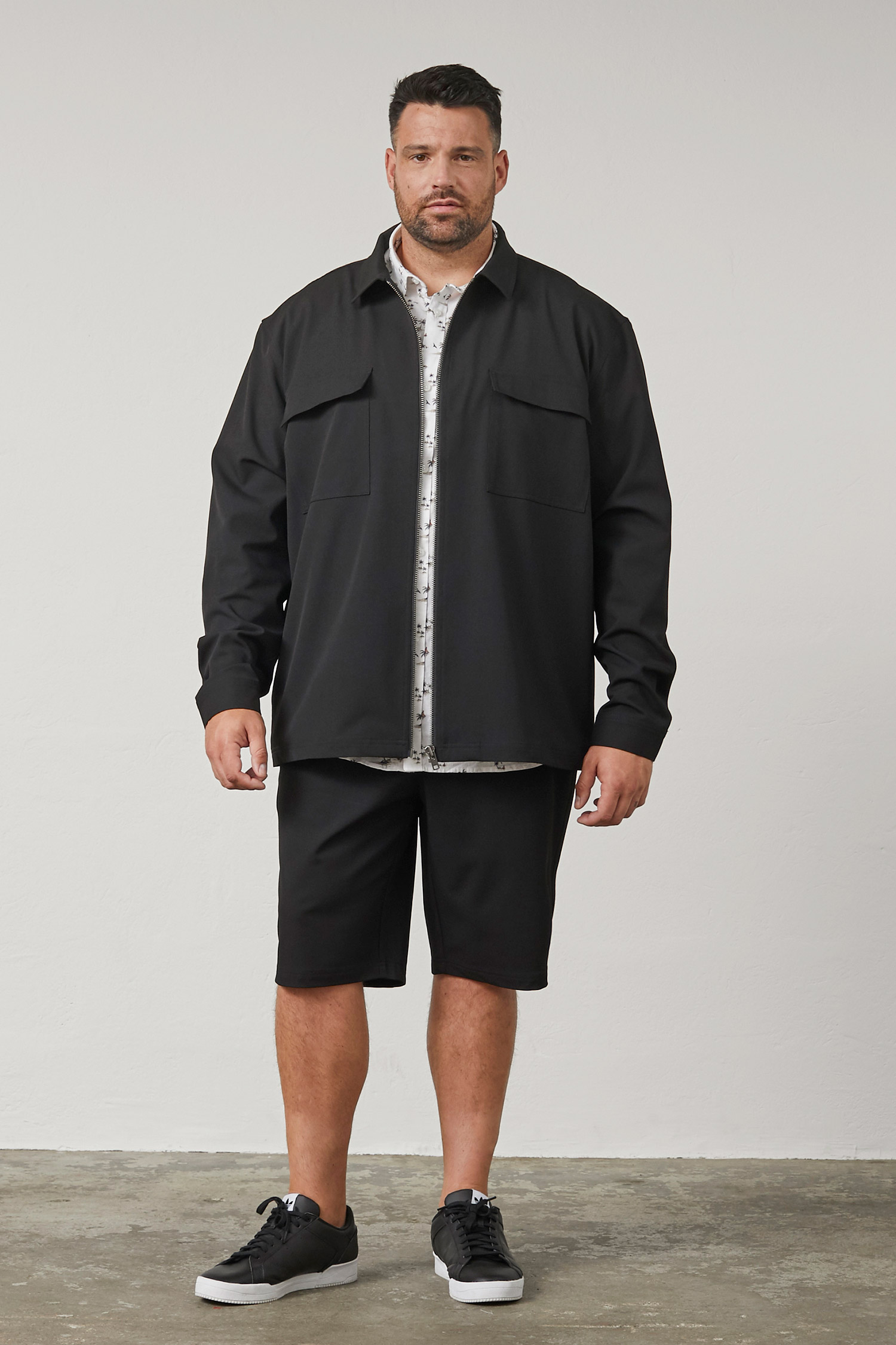 Camisas, Sport Manga Larga, 113348, NEGRO | Zoom