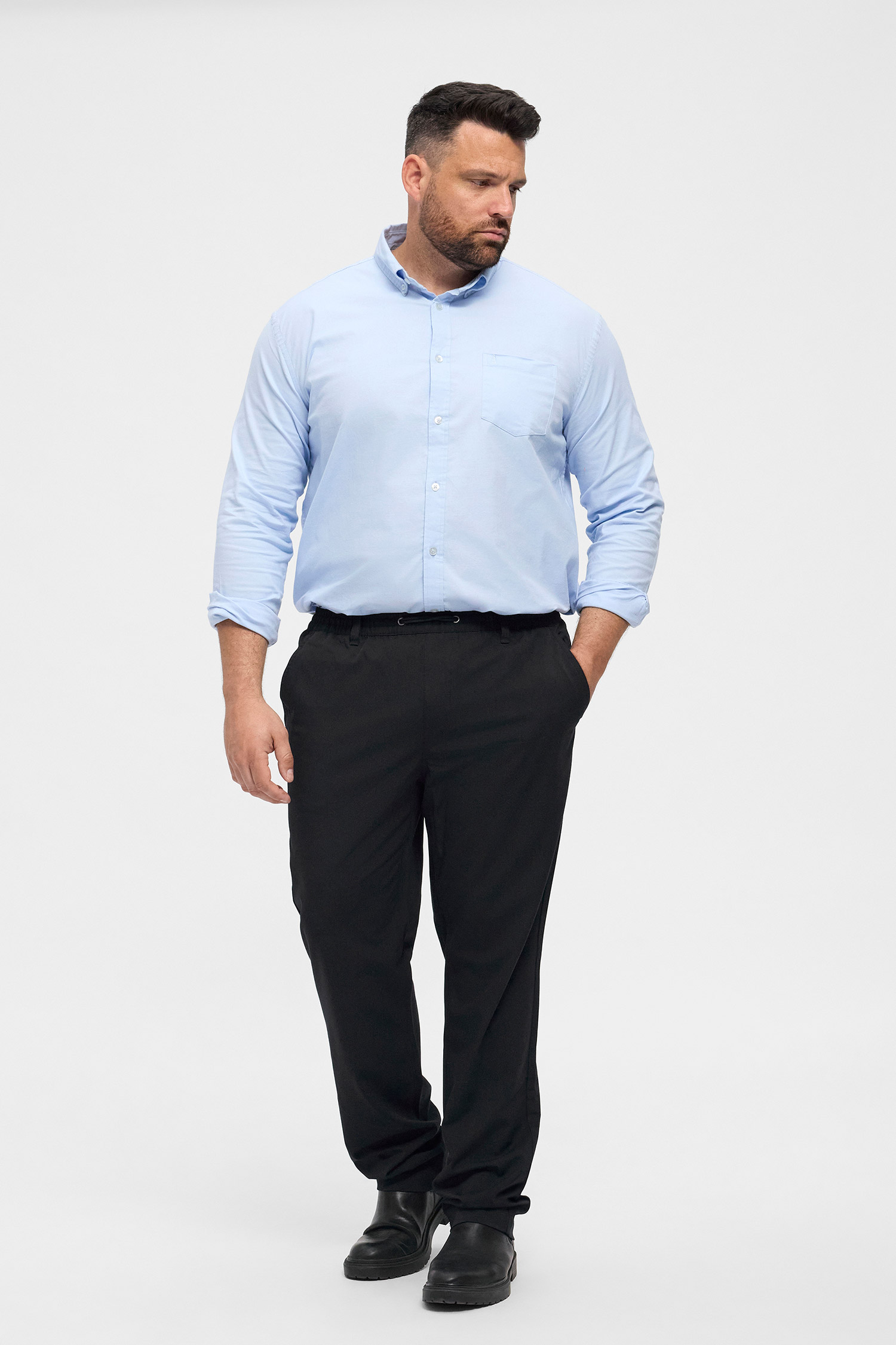 Pantalones, Chandal, 113349, NEGRO | Zoom