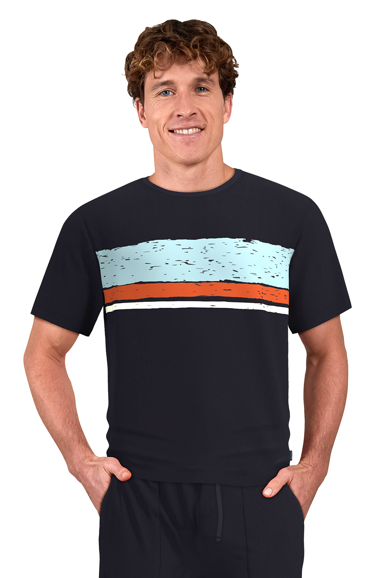 Homewear, Pijama M. Corta, 113357, MARINO | Zoom