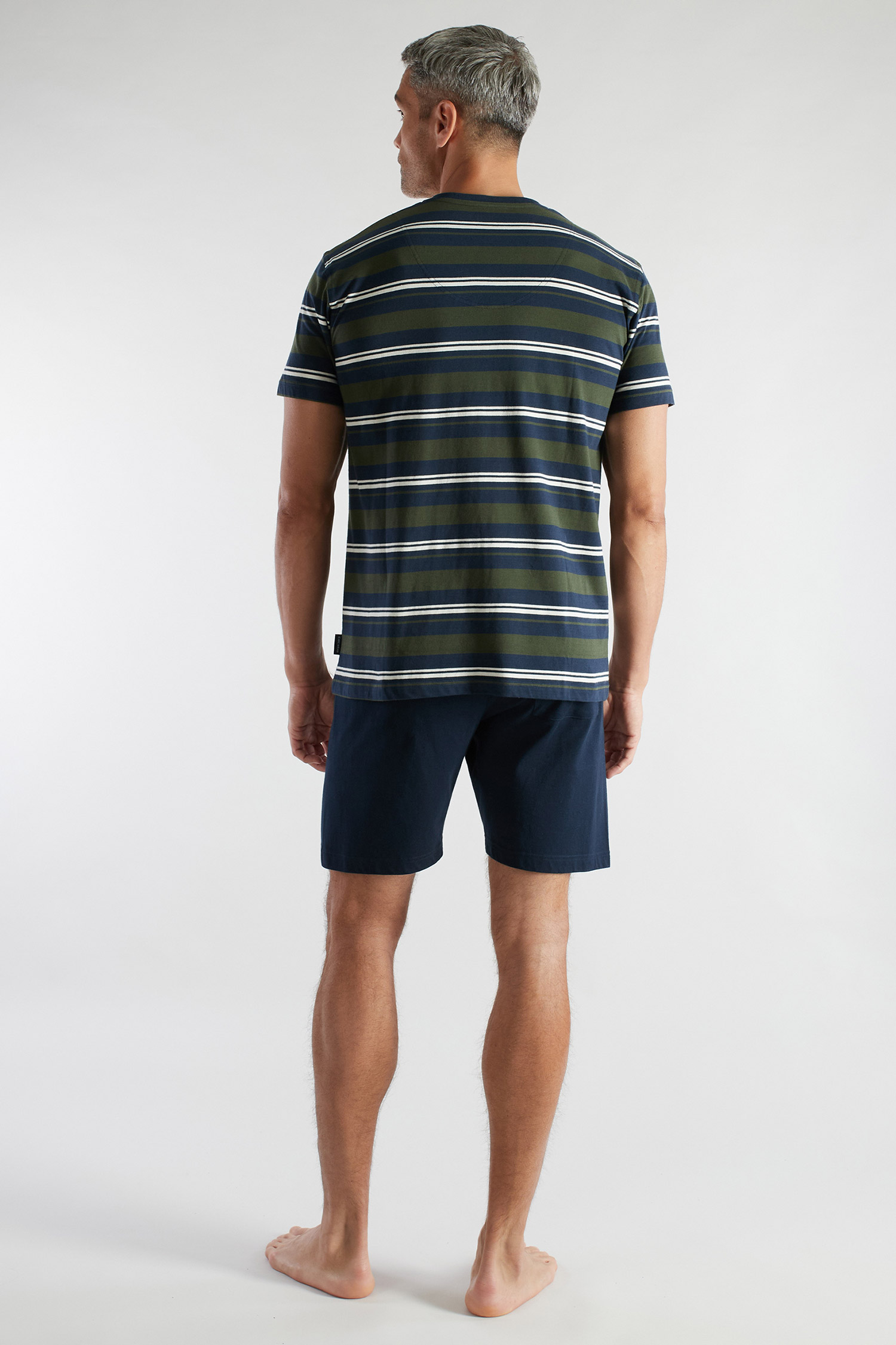 Homewear, Pijama M. Corta, 113360, OLIVA | Zoom