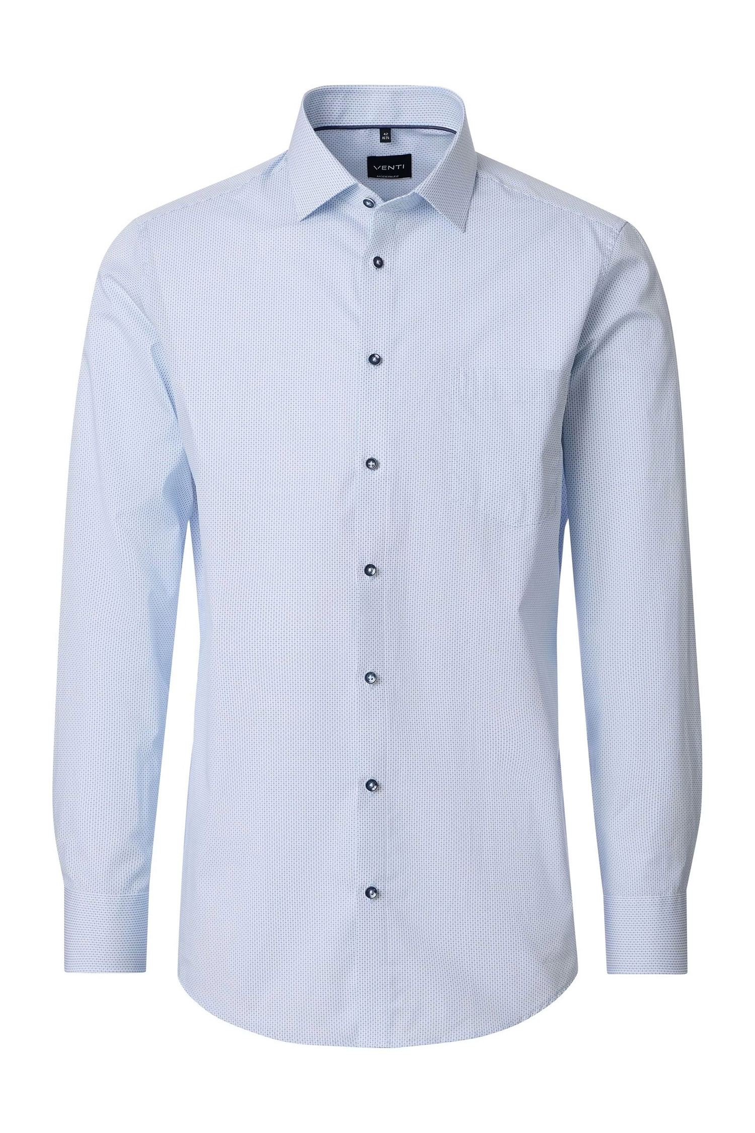 Camisas, Vestir Manga Larga, 113379, CELESTE | Zoom