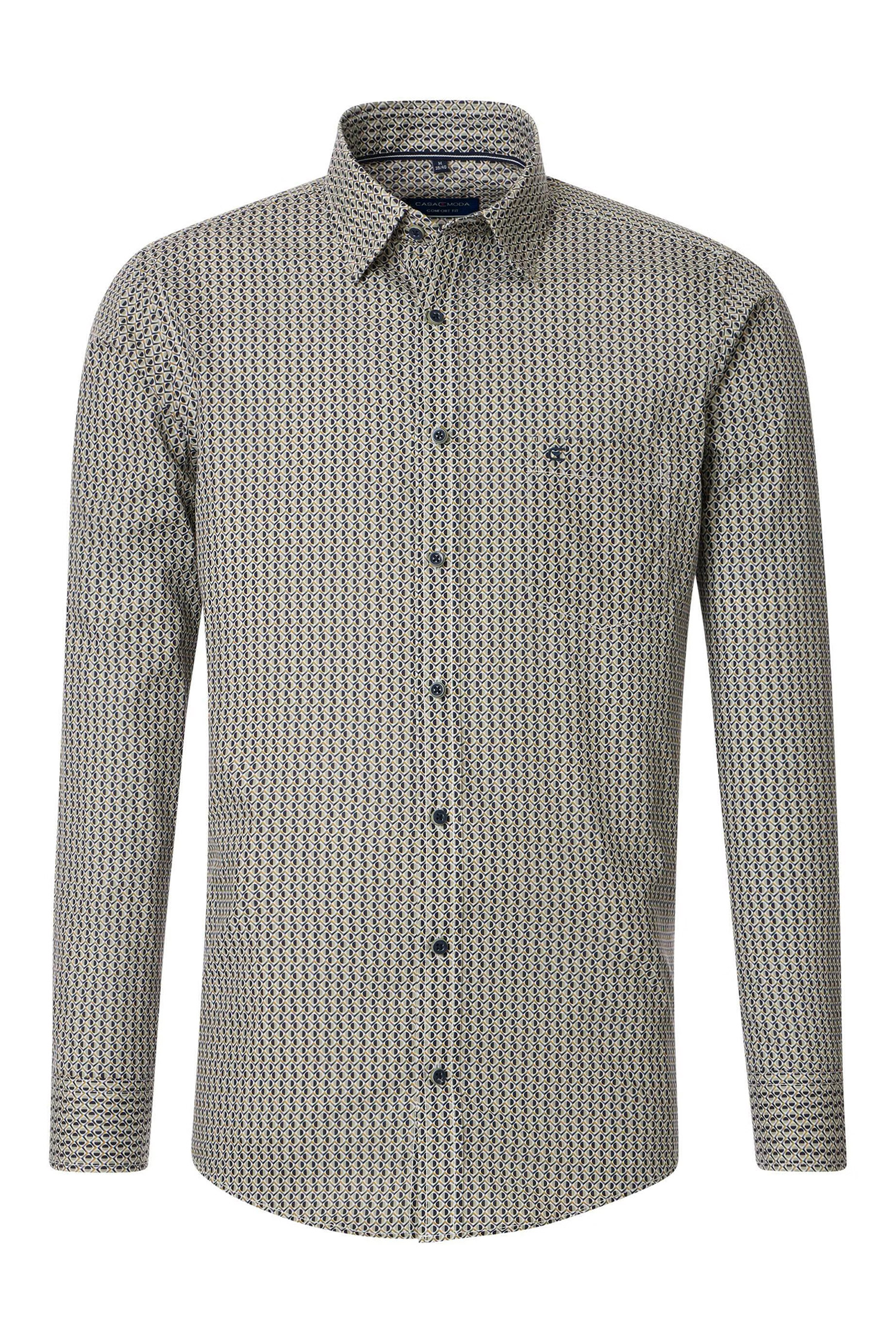 Camisas, Sport Manga Larga, 113381, VERDE | Zoom