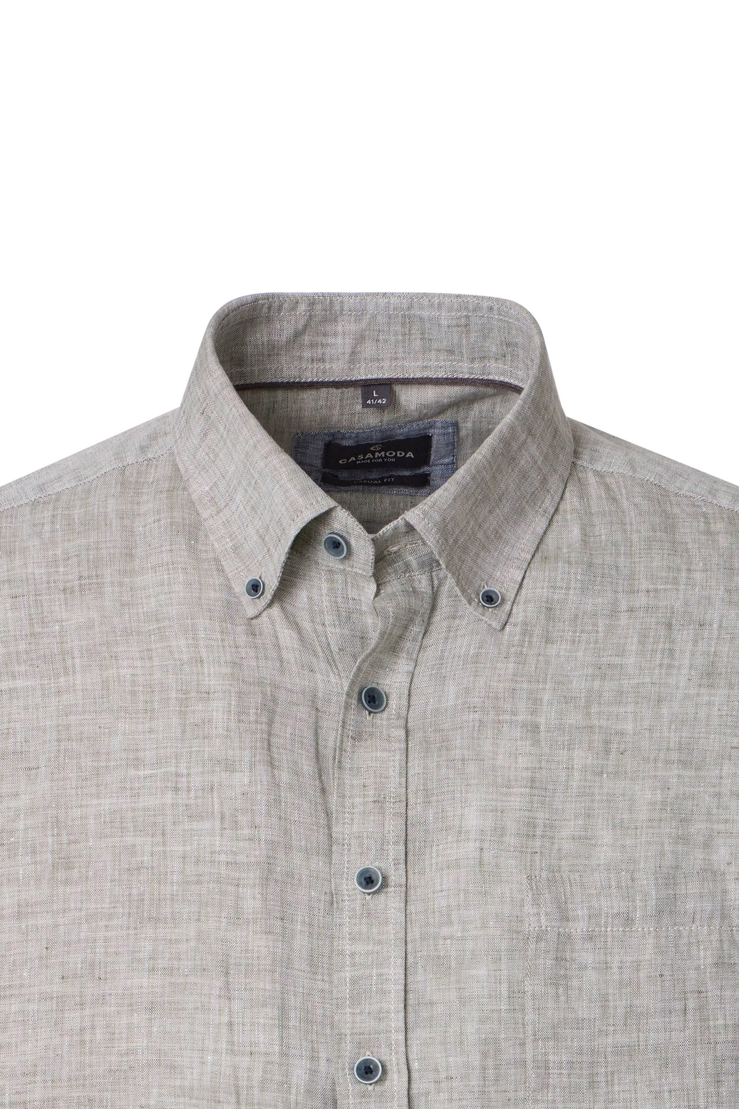 Camisas, Sport Manga Corta, 113427, BEIGE | Zoom