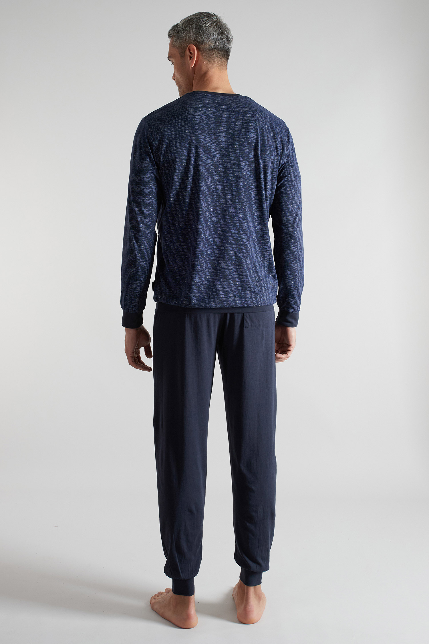 Homewear, Pijama M. Larga, 113480, MARINO | Zoom