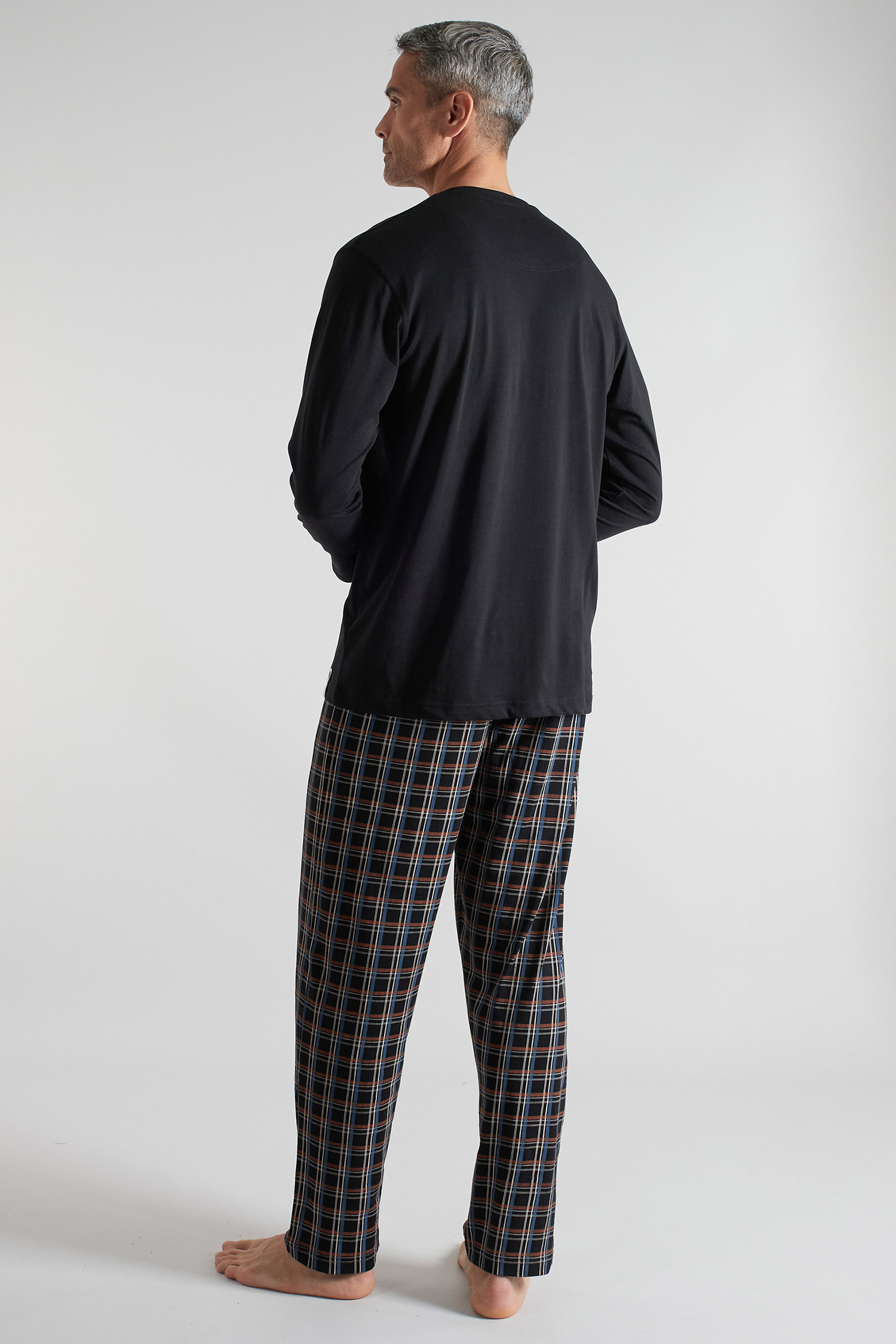 Homewear, Pijama M. Larga, 113483, MARINO | Zoom