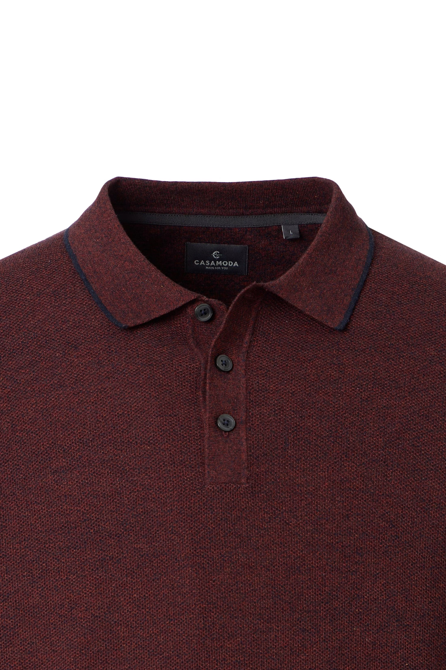 Sport, Polos M. Larga, 113485, GRANATE | Zoom