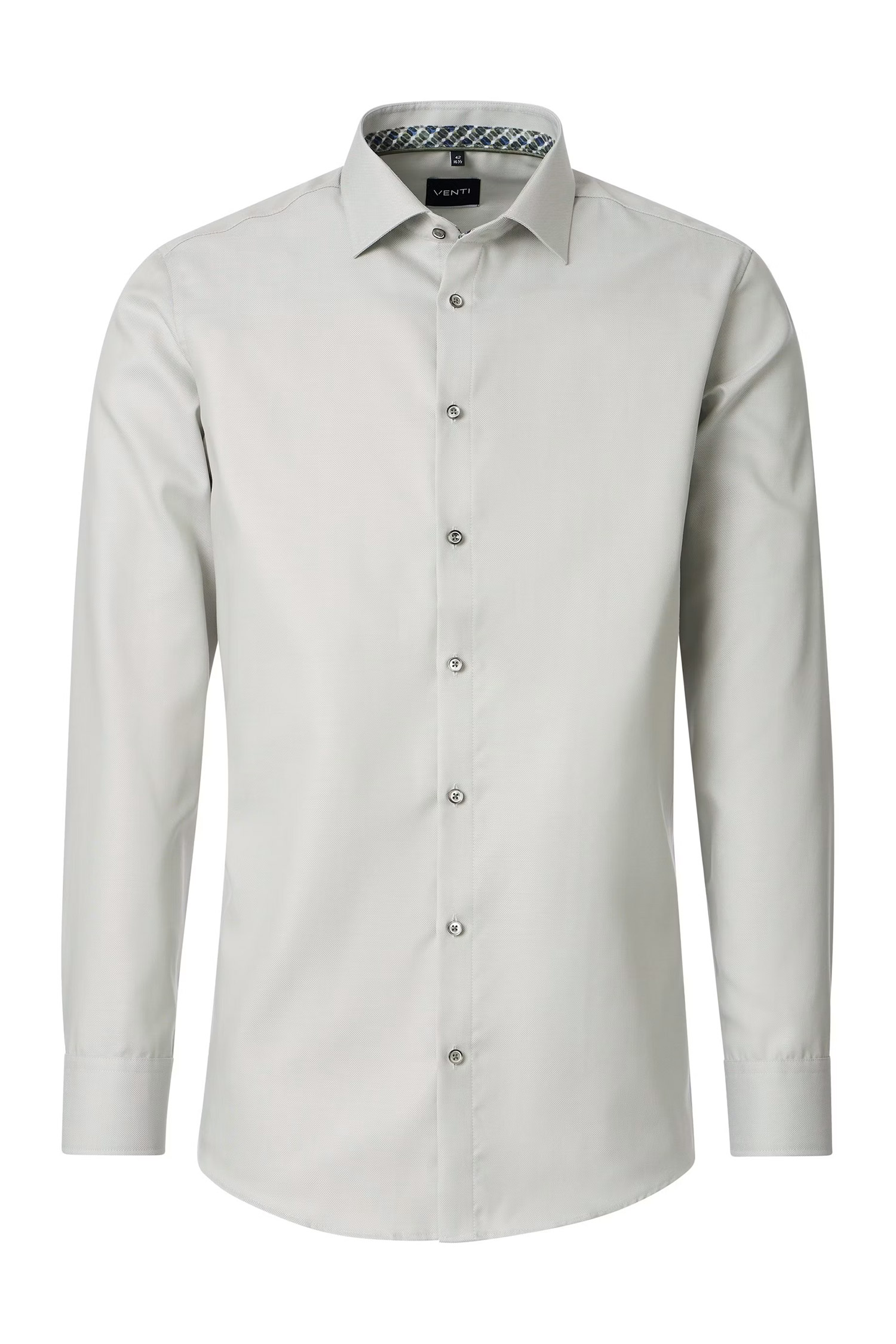 Camisas, Vestir Manga Larga, 113489, VERDE | Zoom