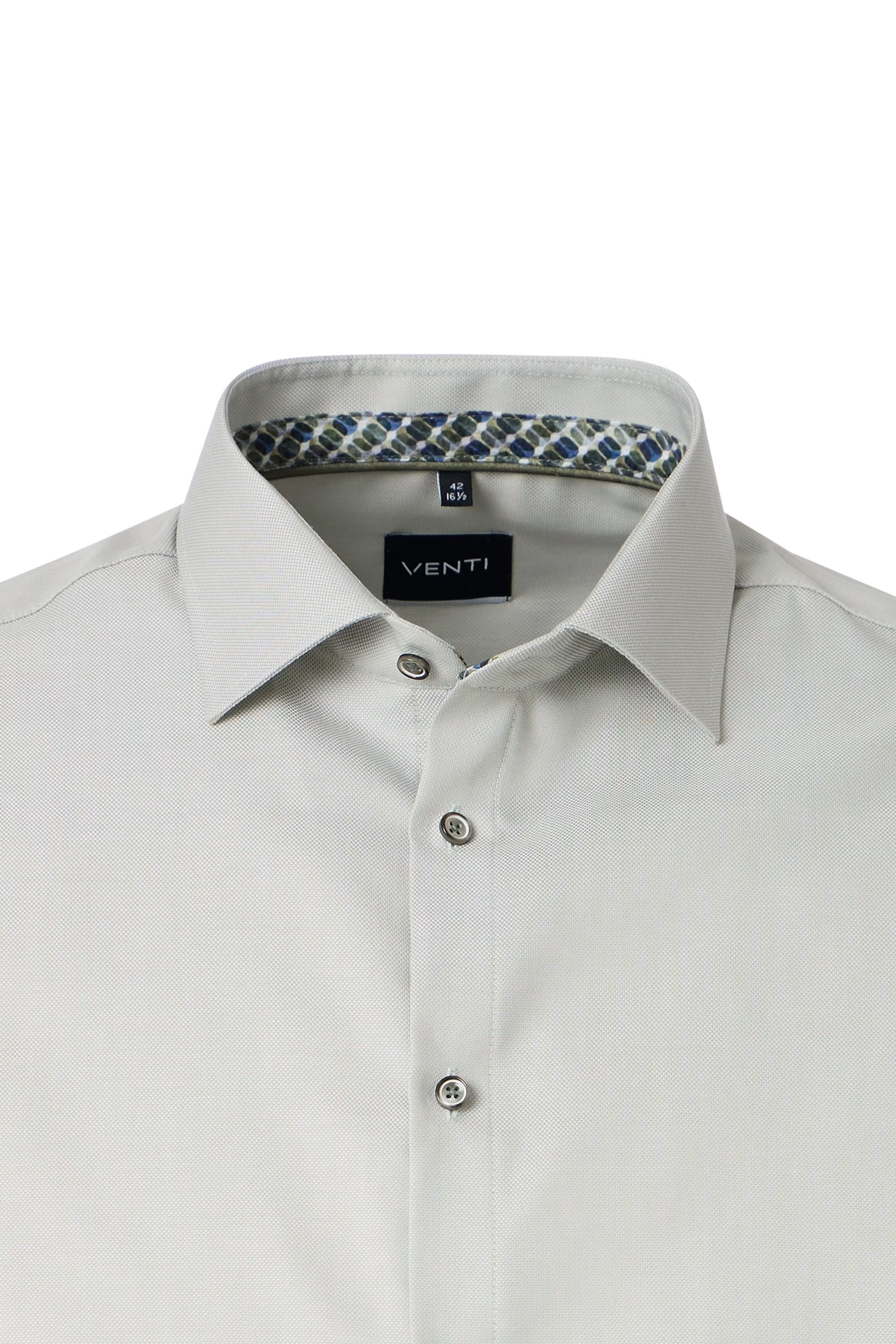 Camisas, Vestir Manga Larga, 113489, VERDE | Zoom