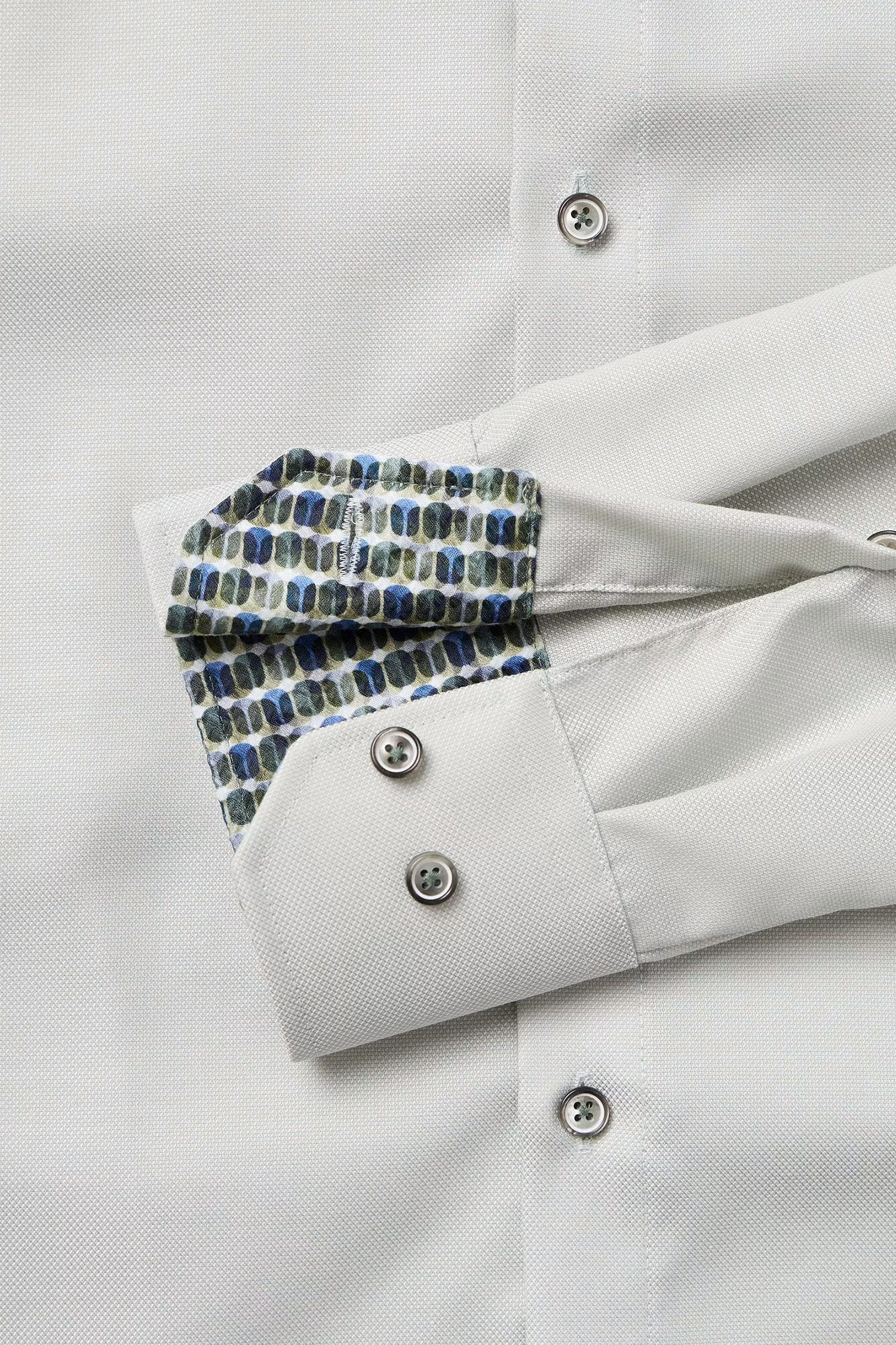 Camisas, Vestir Manga Larga, 113489, VERDE | Zoom